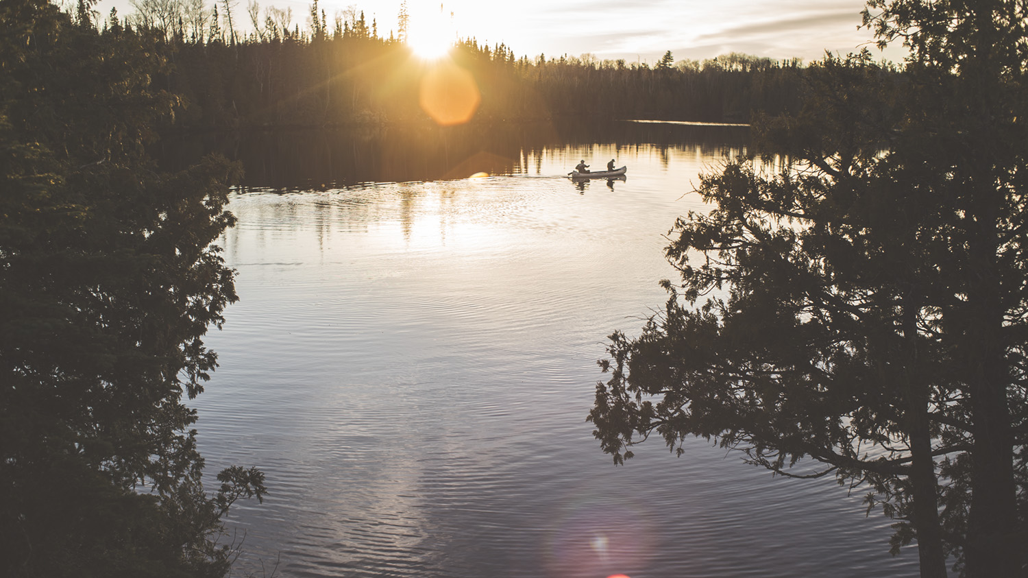 #BWCA at dusk reset my gauge of "peaceful".