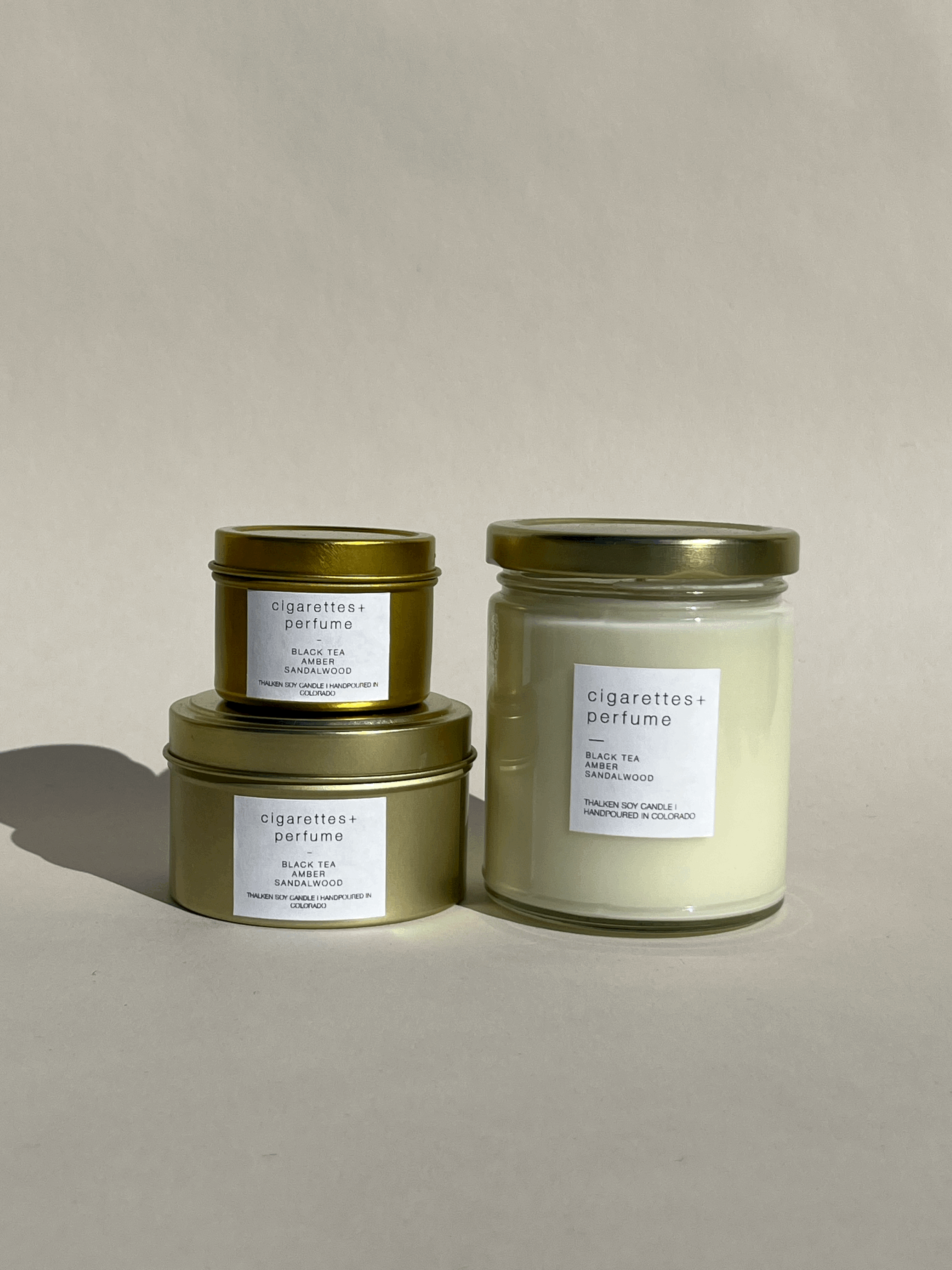 Cigarettes + Perfume candle