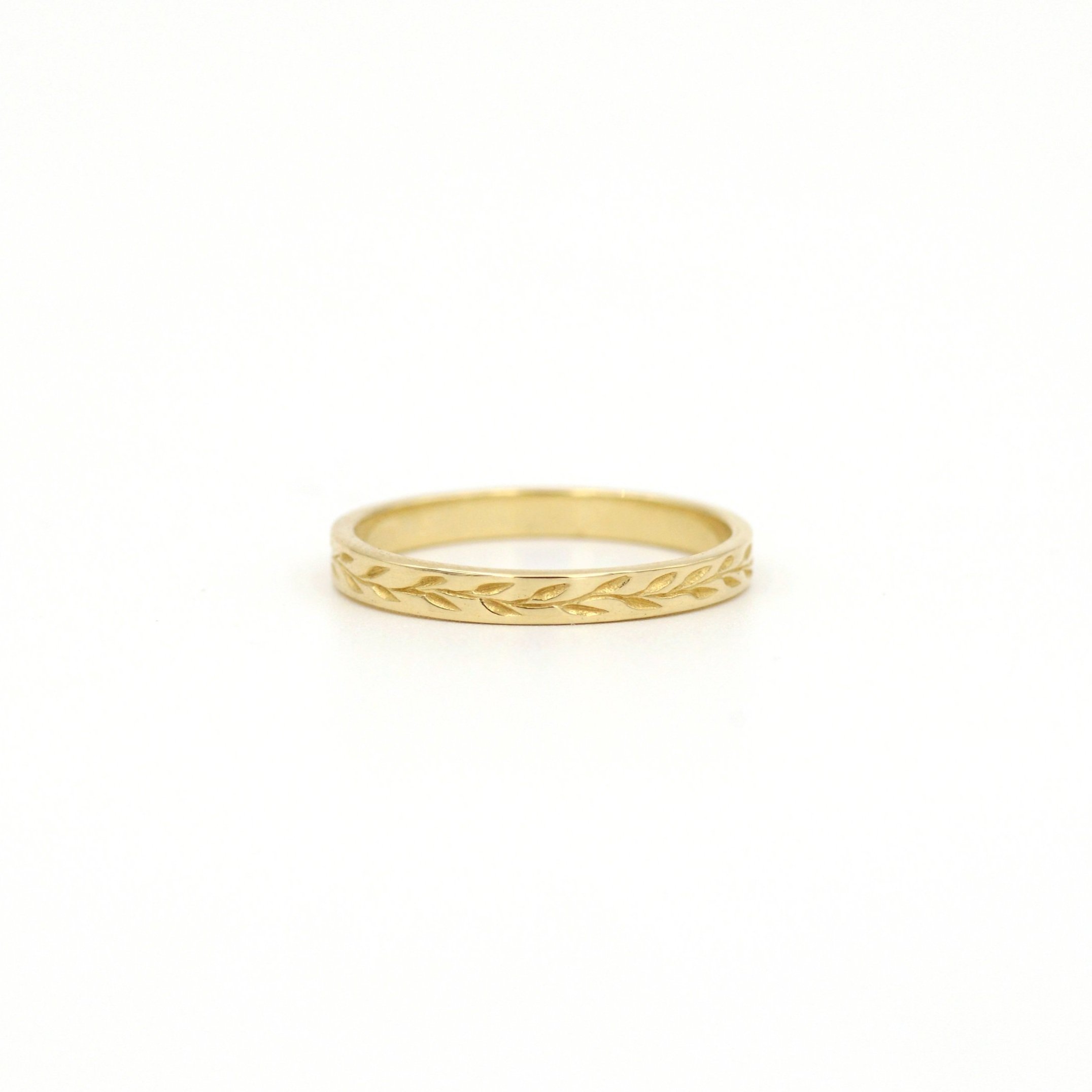 Olive Branch Eternity Band — Claus Jewelry