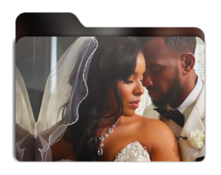 Click on your folder to download your wedding digital files onto Laptop or Desktop Computer.