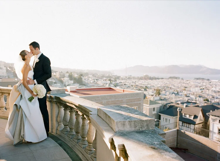 Flood Mansion Wedding Featured on Once Wed