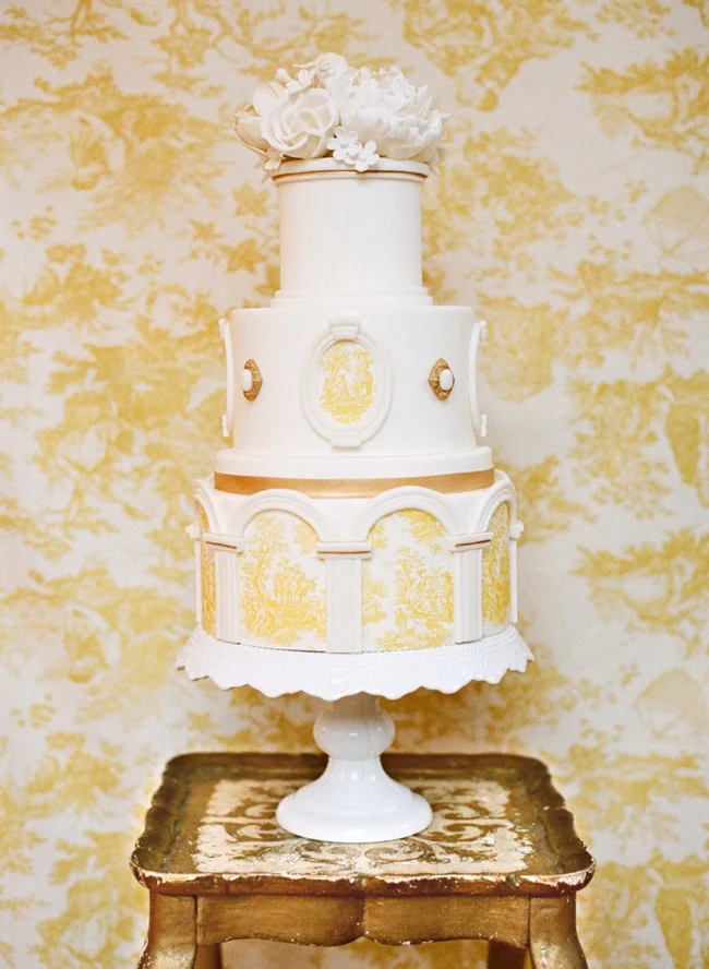 Romantic Gold Wedding Inspiration