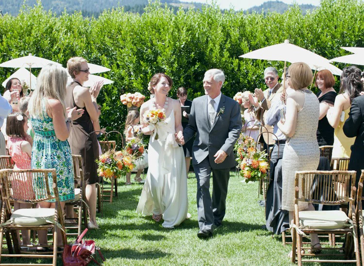 Wedding at Solage Calistoga