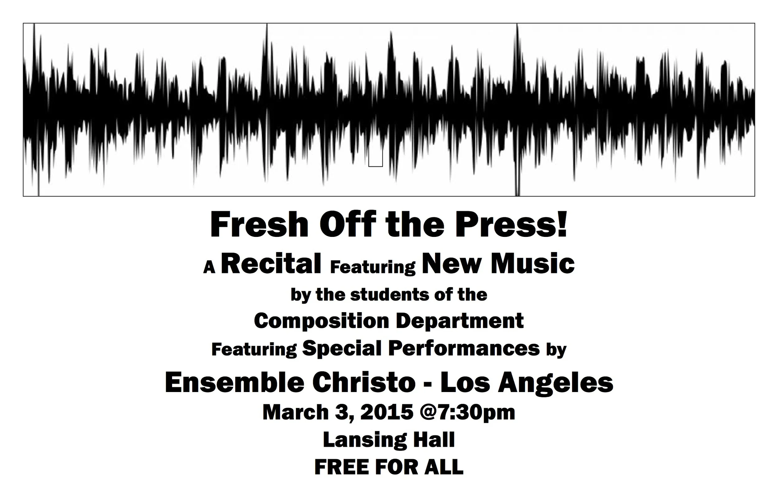 Biola Student Composition Recital