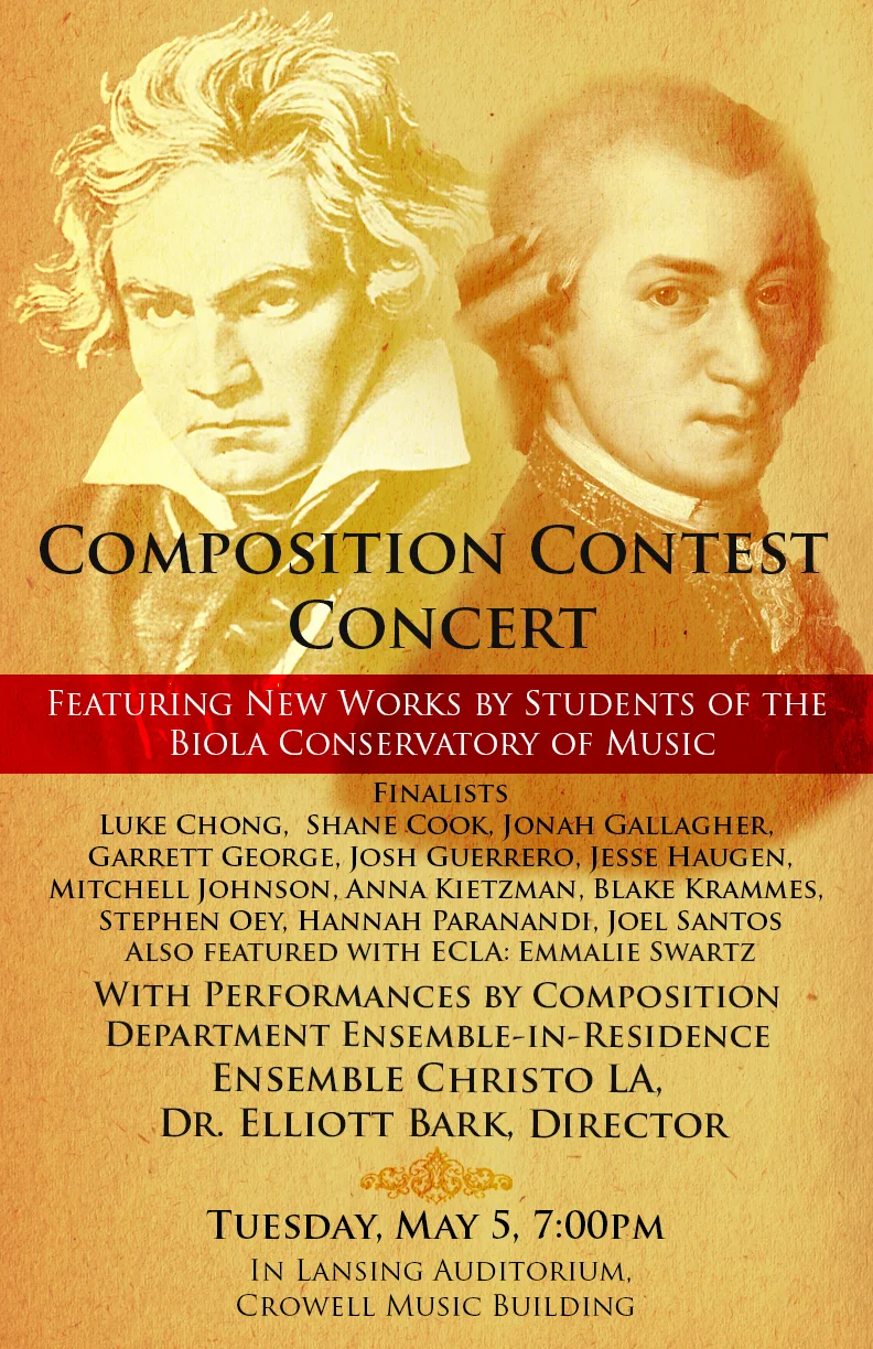 Biola Composition Contest Concert