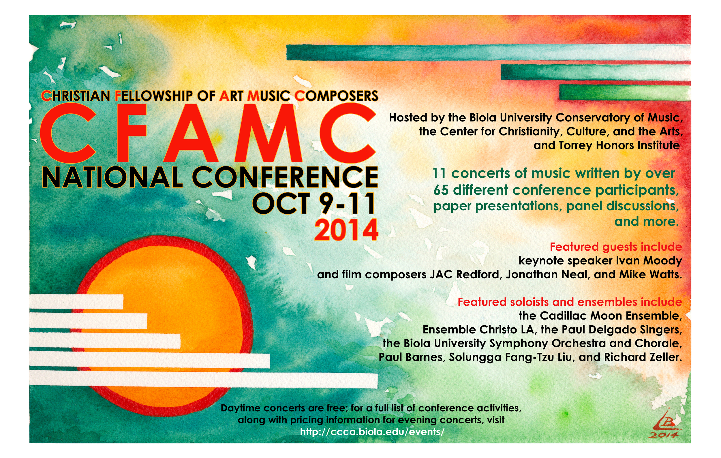 "Christian Fellowship of Art Music Composers" Conference