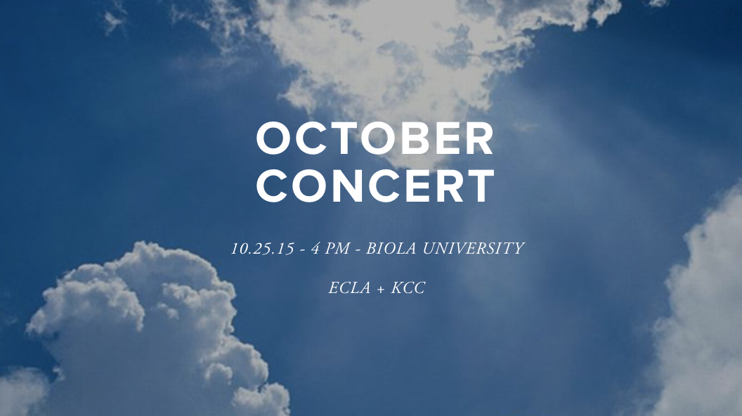 October Concert