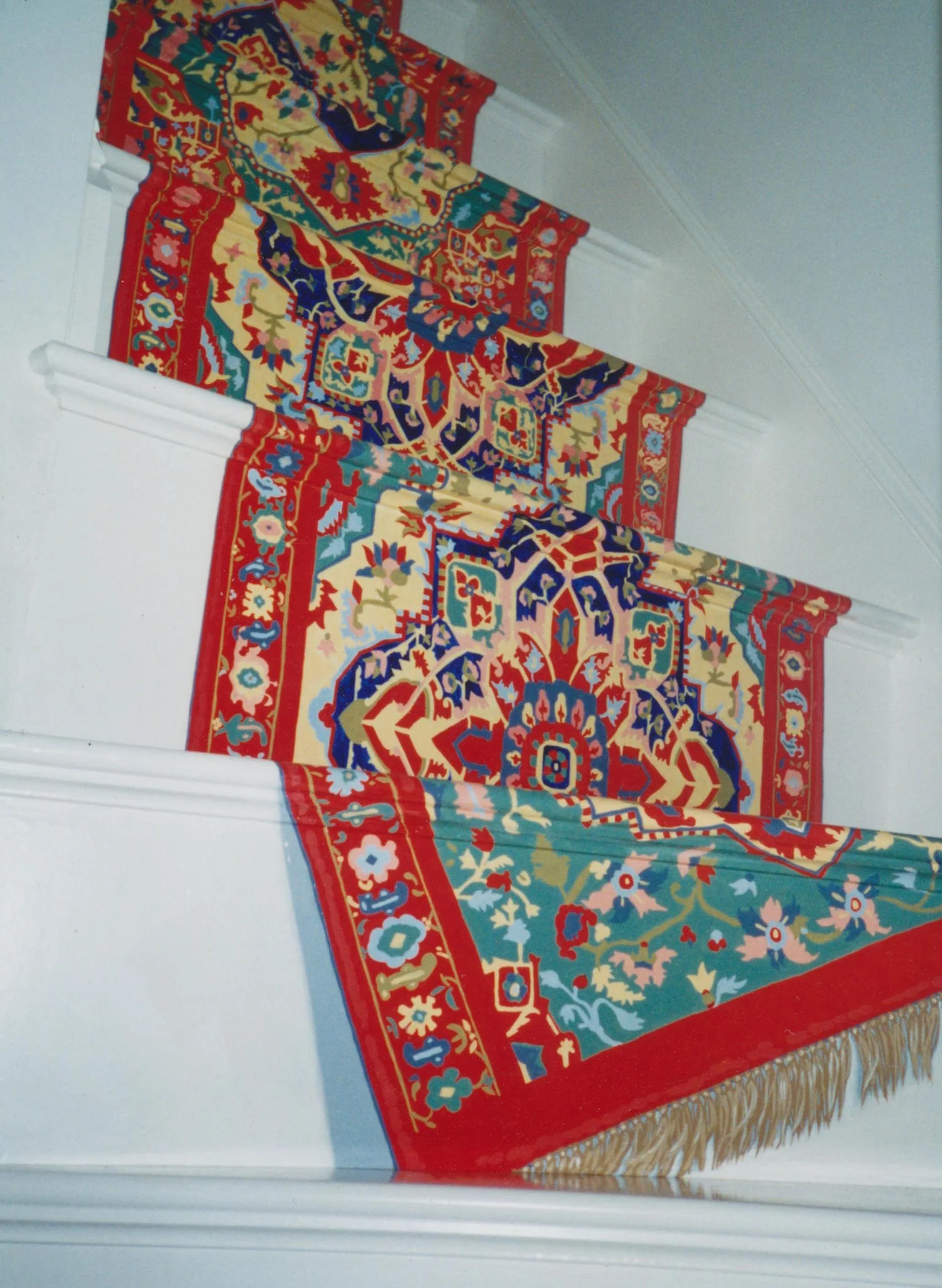 Floorcloth Painting Class — 2011