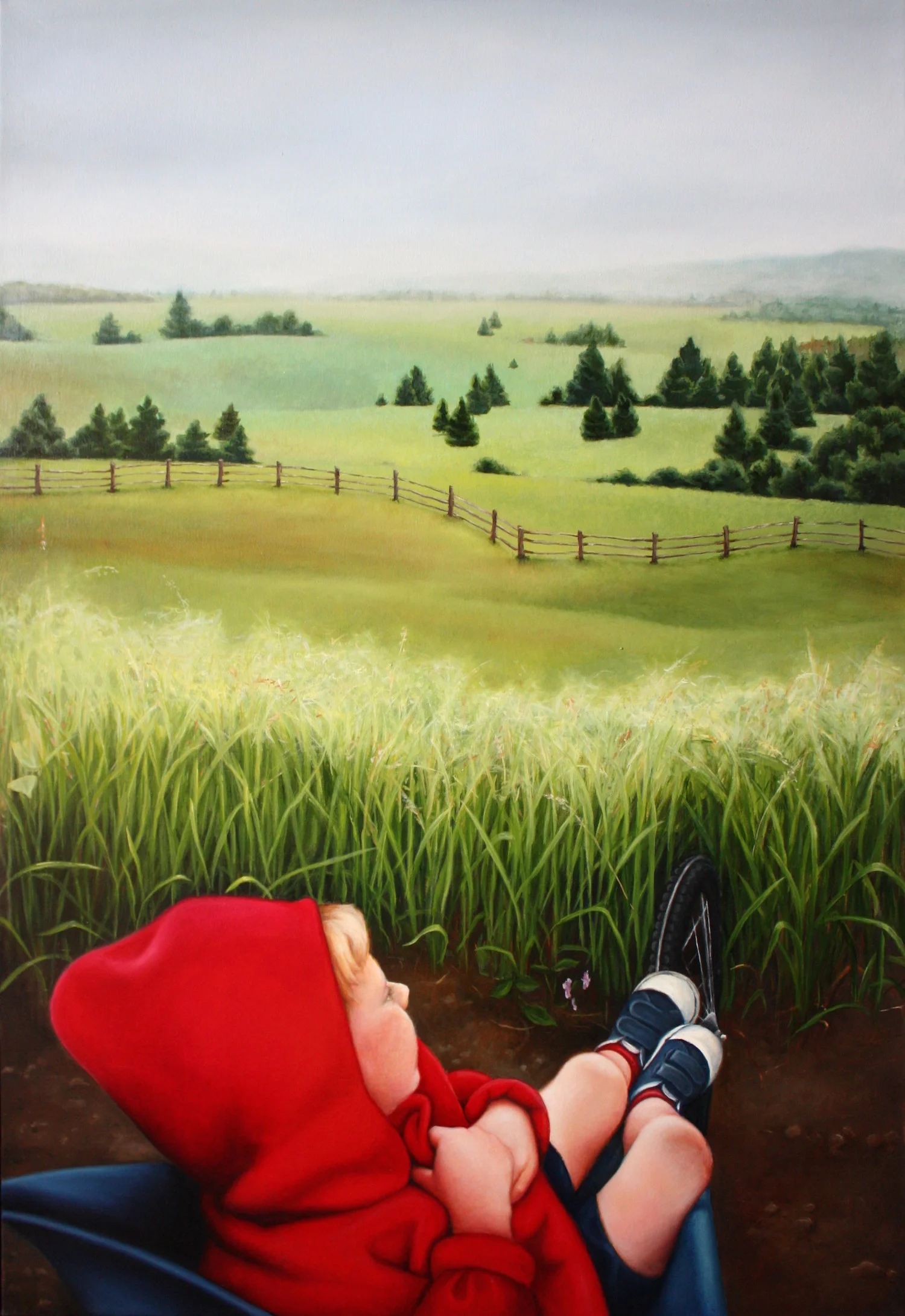 First Travels Oil on canvas 53” x 36”