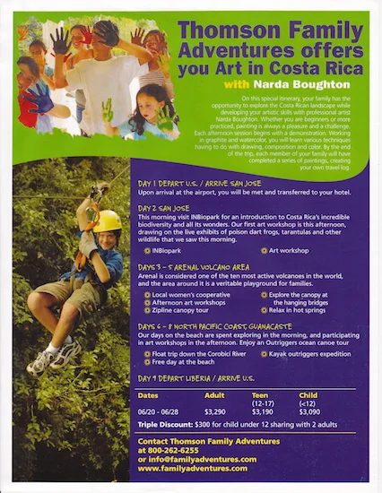 Discover a Family Art Adventure — 2012