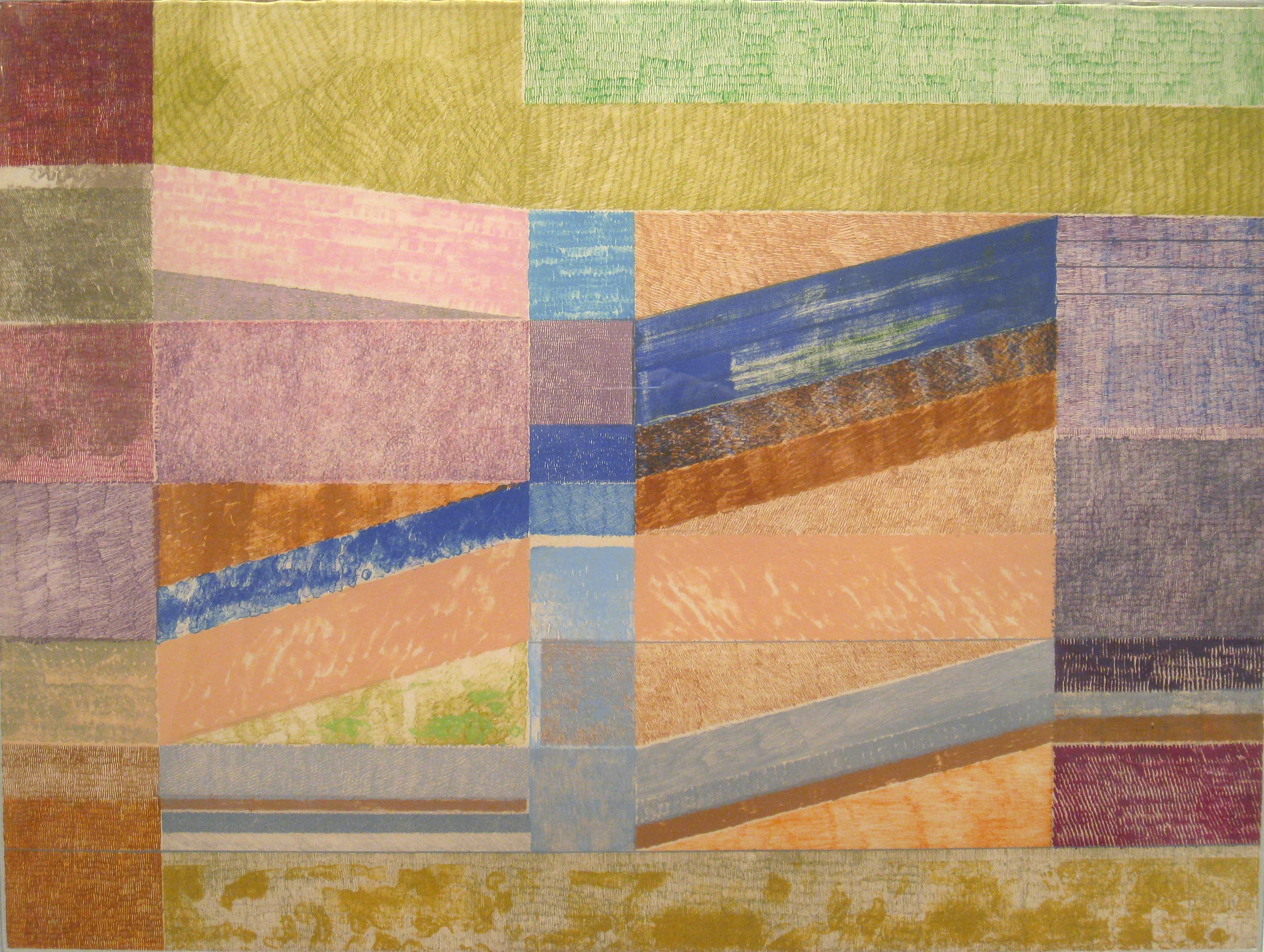 Isleta, ed. 20, 1972, lithograph, ea. 18 x 24”