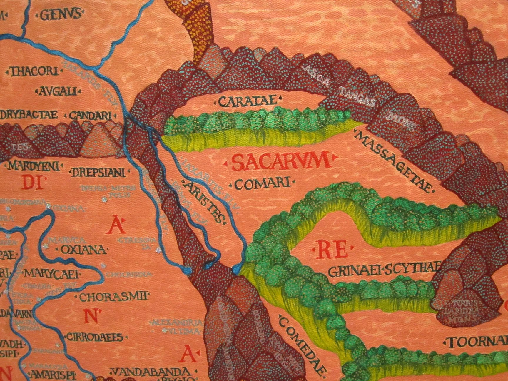  det., The Middle East, 3 Views I: during the Time of Ptolemy 