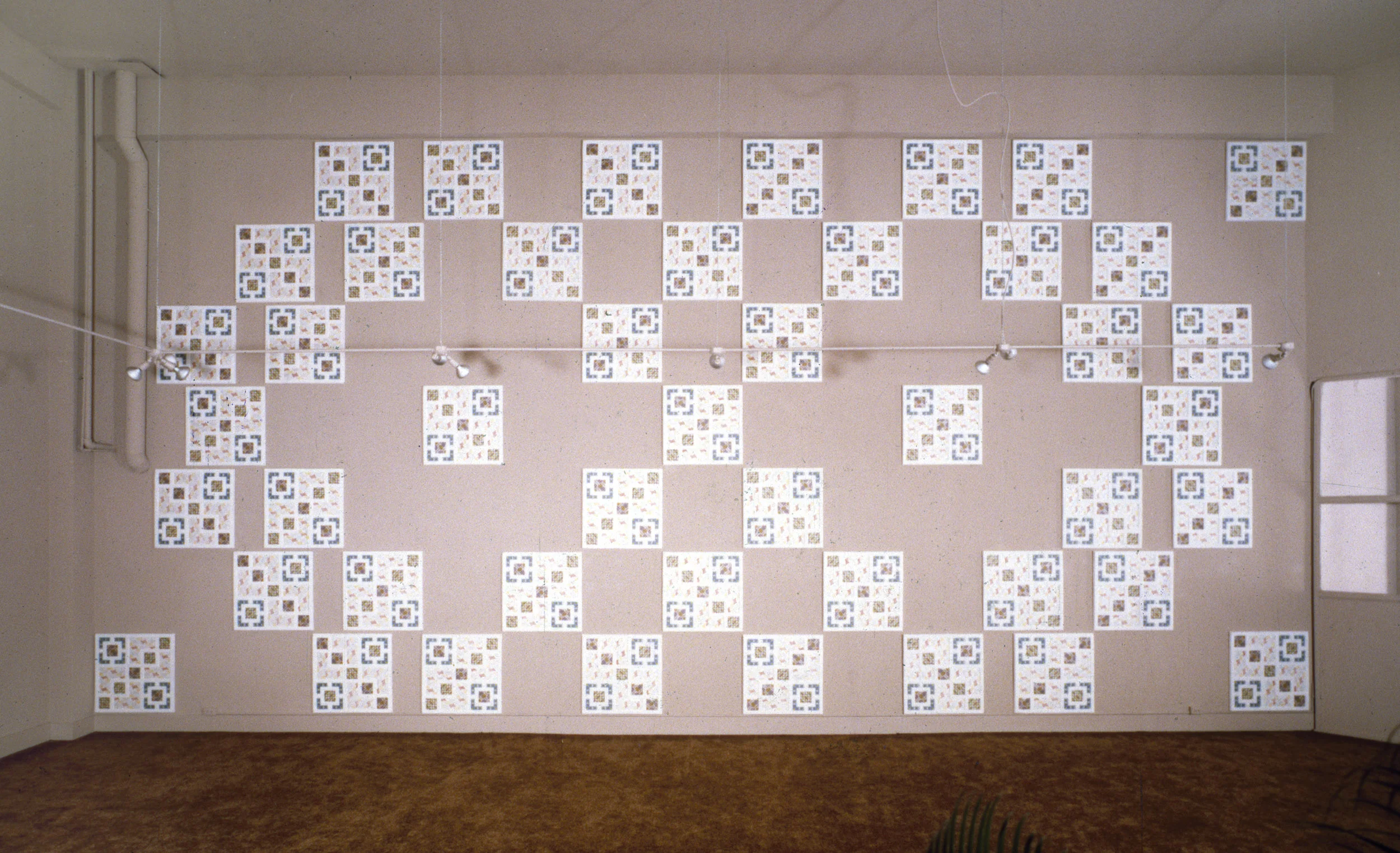 installation, "Joyce Kozloff: Etchings and Other Works on Paper," Crown Point Gallery, Oakland, CA, 1982