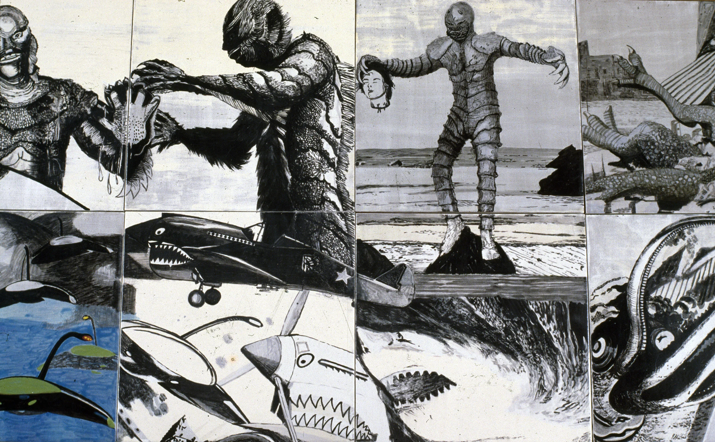 det., Swimming Monsters