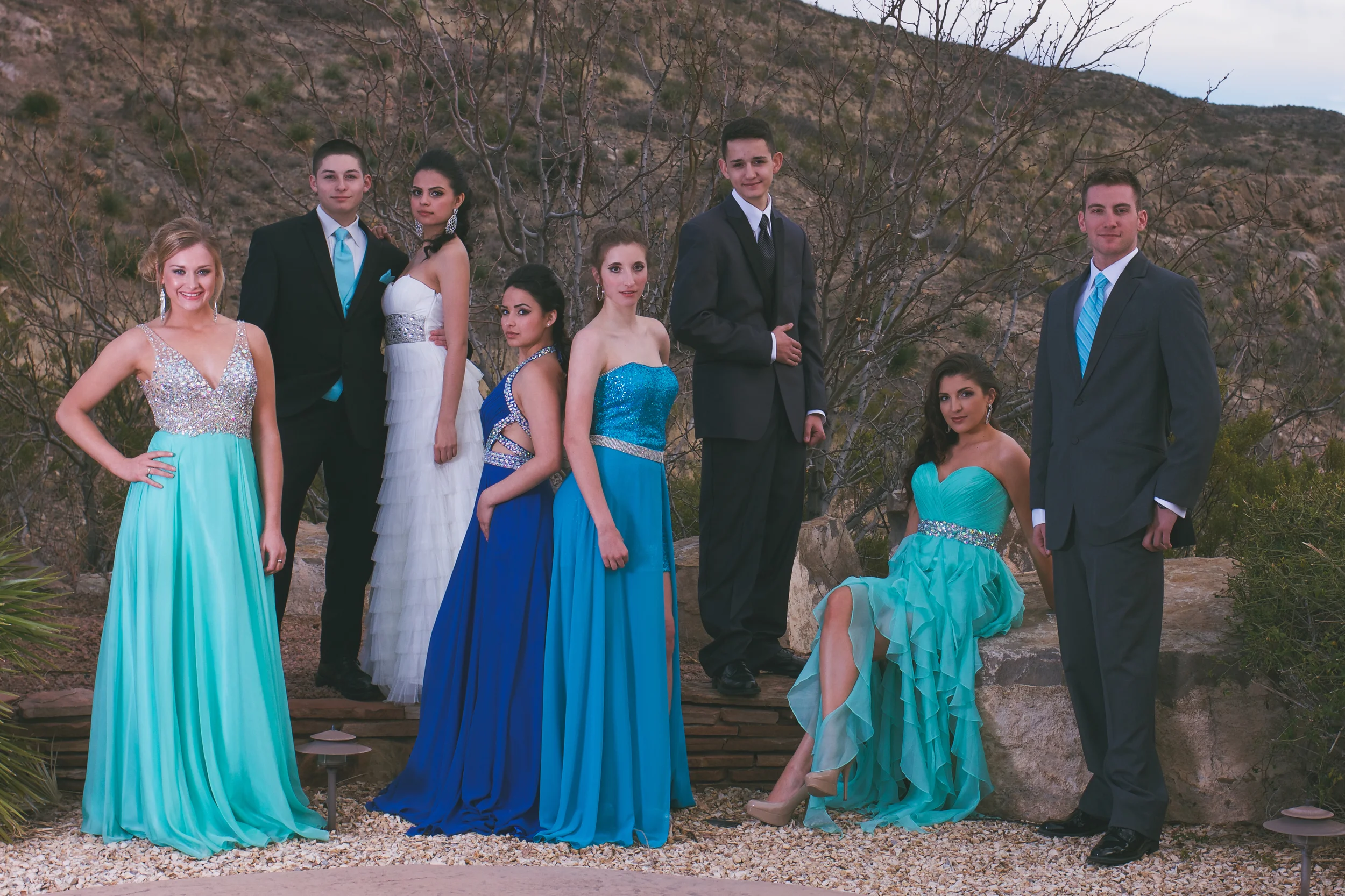 formal dresses las cruces nm Off-the-Shoulder Long Prom Dress with Side Drape Neon Orange / 2XLarge main image 0