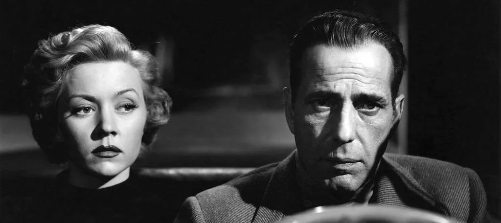 Gloria Grahame and Humphrey Bogart
