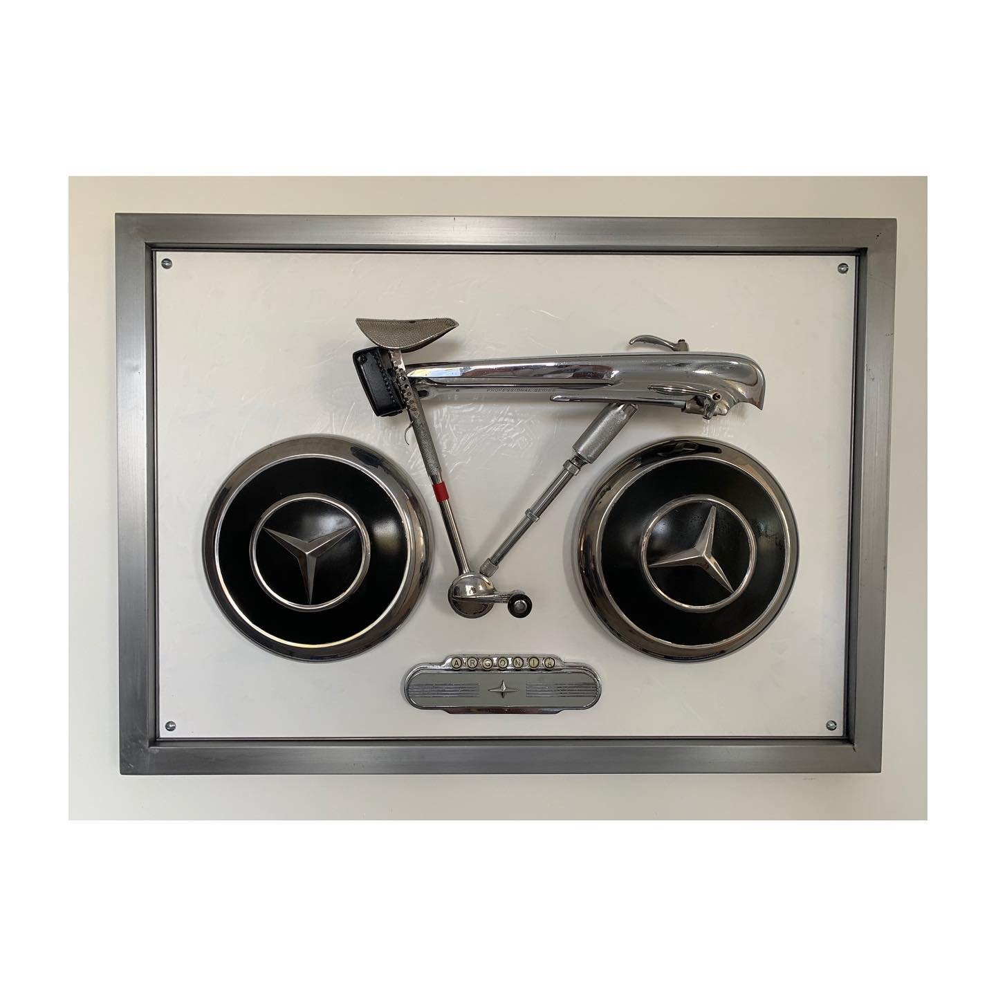 &ldquo;Dear Karen and Yorke,

Thank you so much for the beautiful piece of art you have created as a birthday present for me.&nbsp; It is perfect.&nbsp; I love the attention to detail with the red tape and the saddle bag included.&nbsp; So happy that