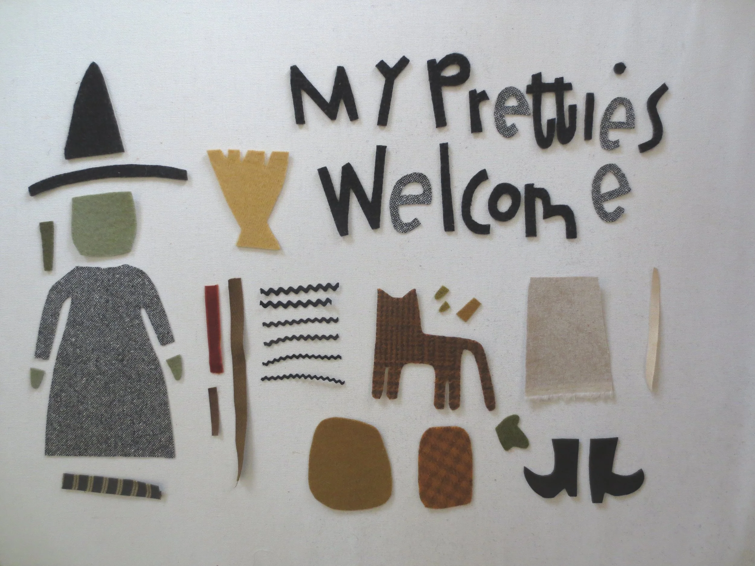 Welcome My Pretties ready for layout