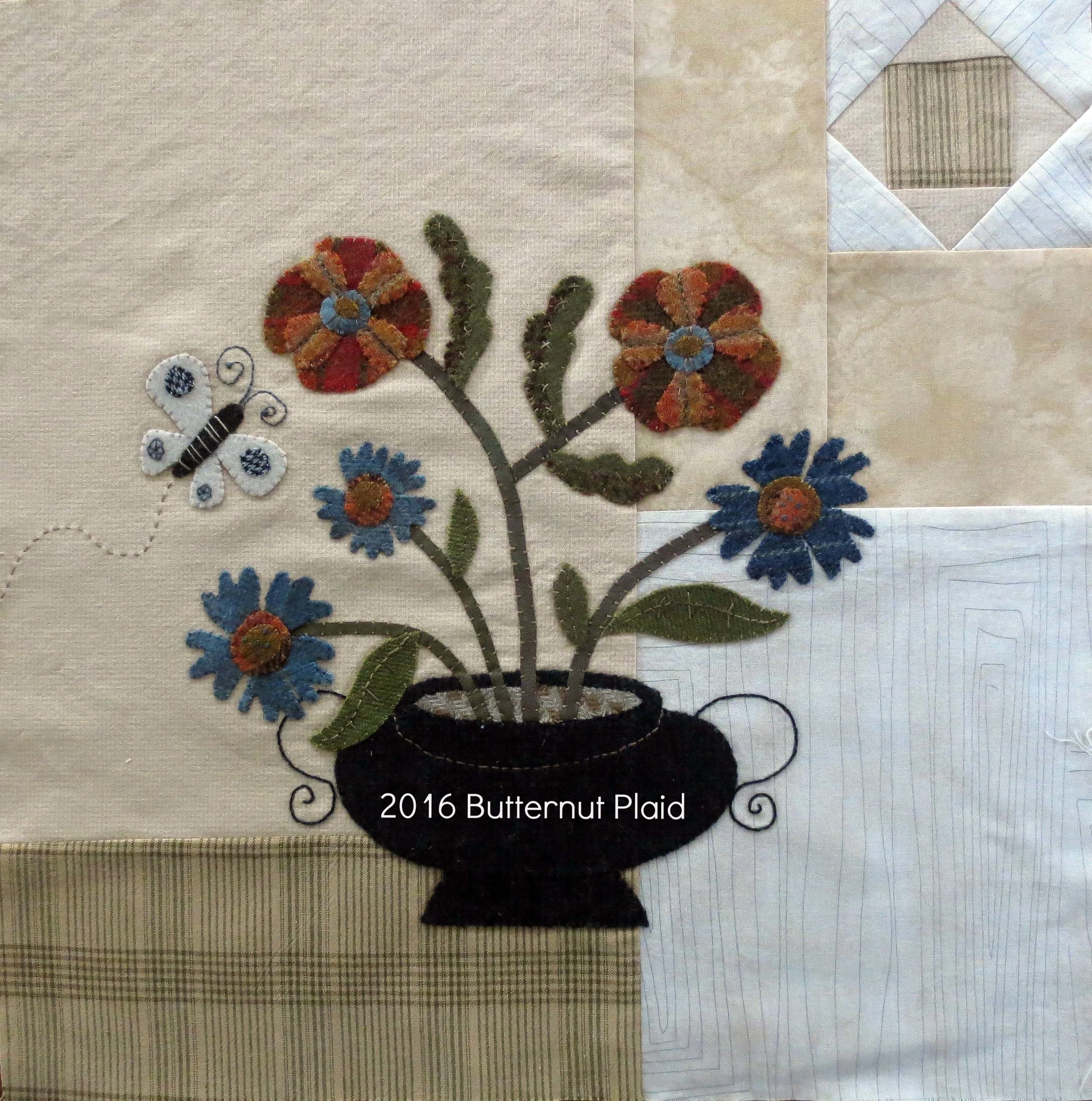 Flowers From My Garden Mystery Quilt - Block #1
