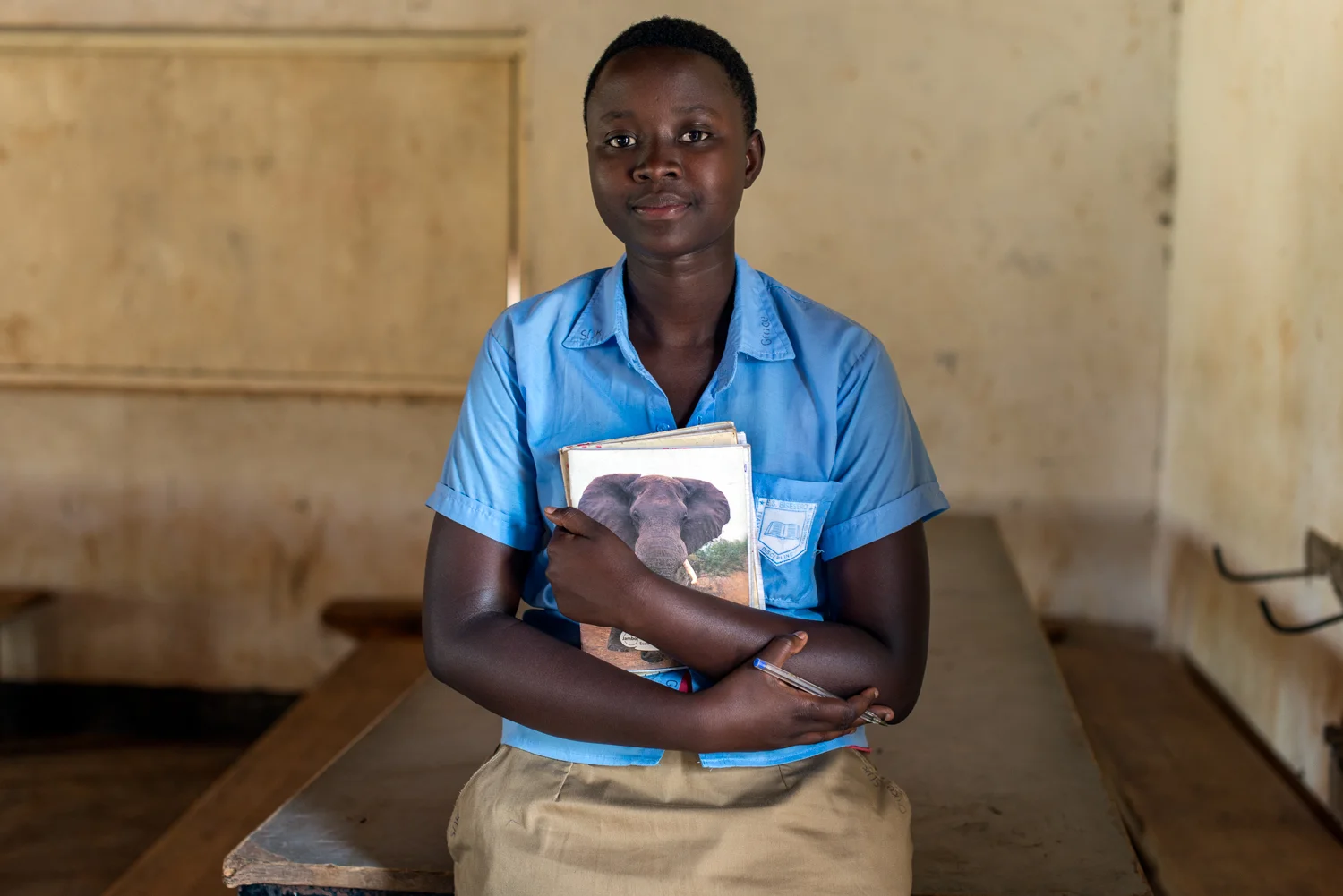  Student, E.S. Bisesero secondary school, Gishyita 