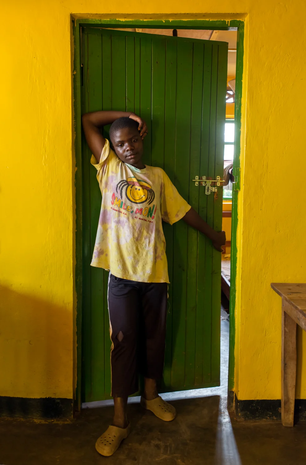  Resident at L'Esperance orphanage in the children's village of Kigarama 