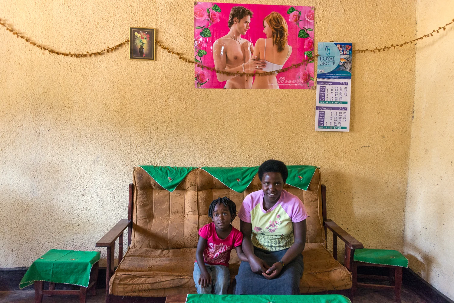  Mother and daughter, Nyabisindu community, Kigali 
