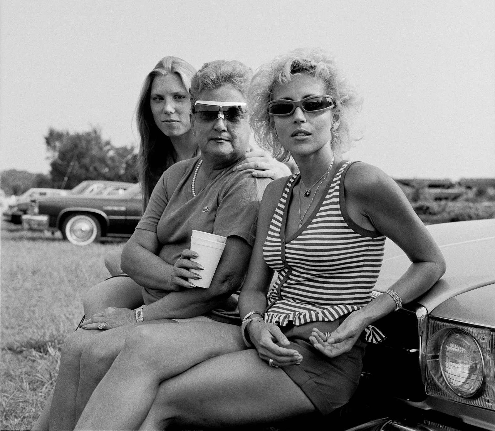  Sasha, Melba and Friend, Polo South, Rougemont 1982 