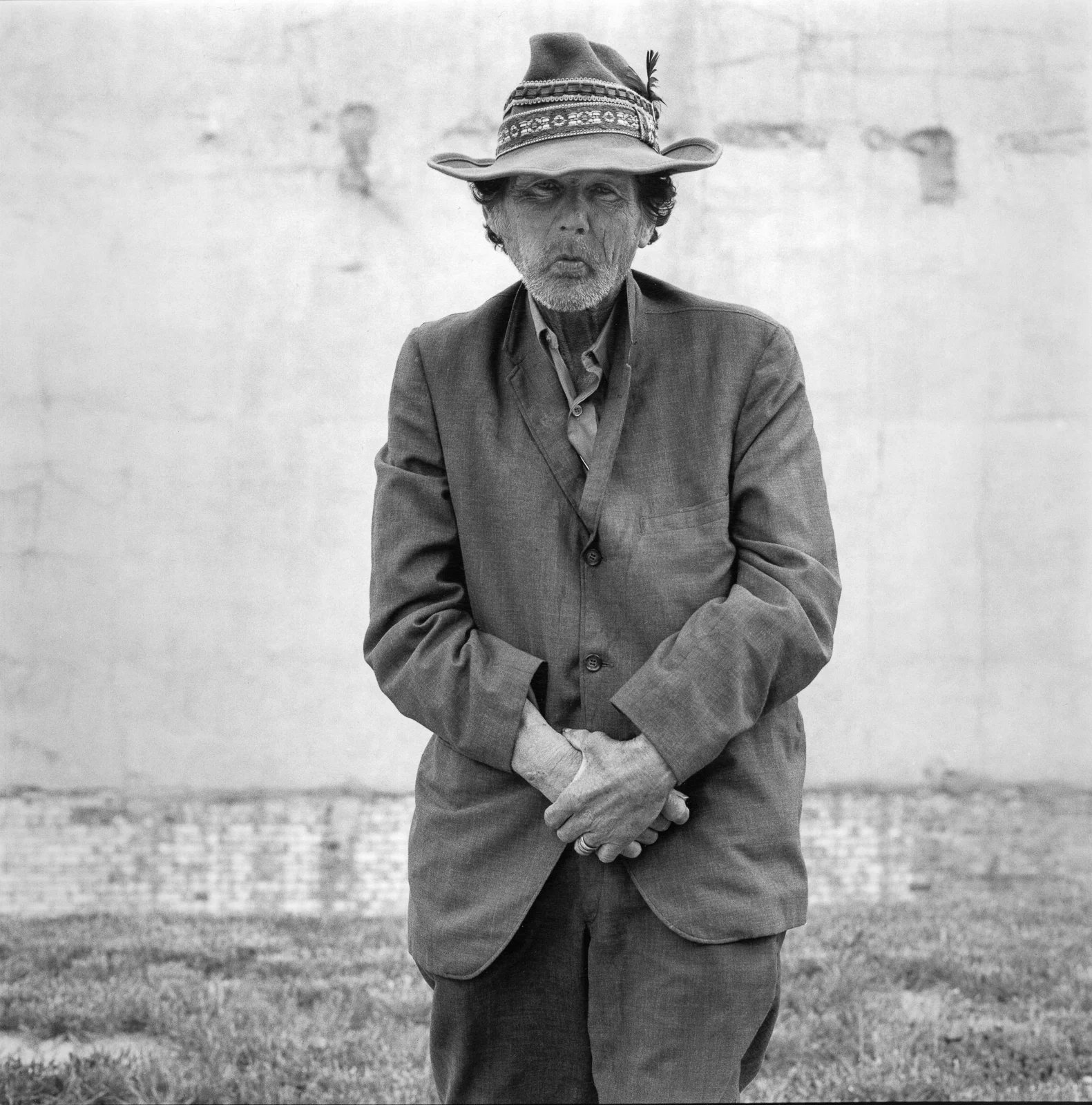  Chuck, homeless man, Downtown Durham 1982 