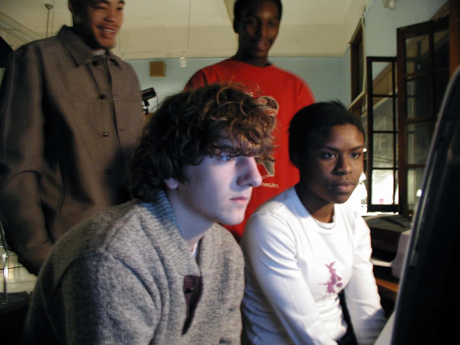  Reid, Koko, Rico and friend view digital images 
