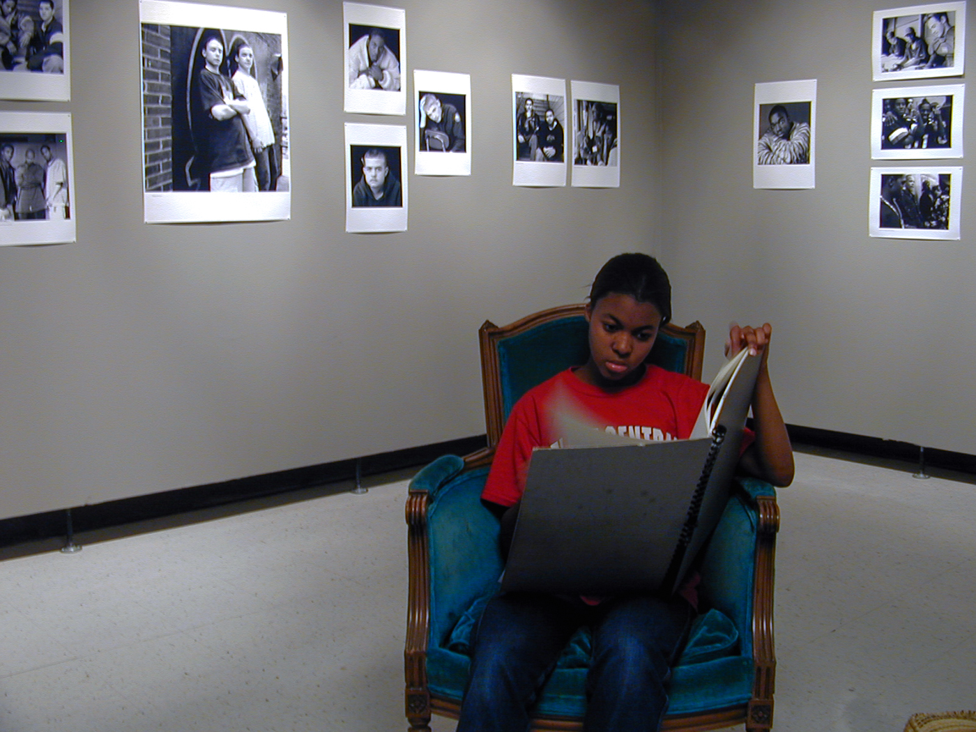  Student reviews proof book in gallery 