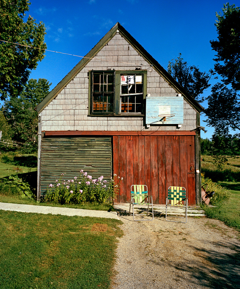  Retired couple's garage, Franklin, Maine 2006 