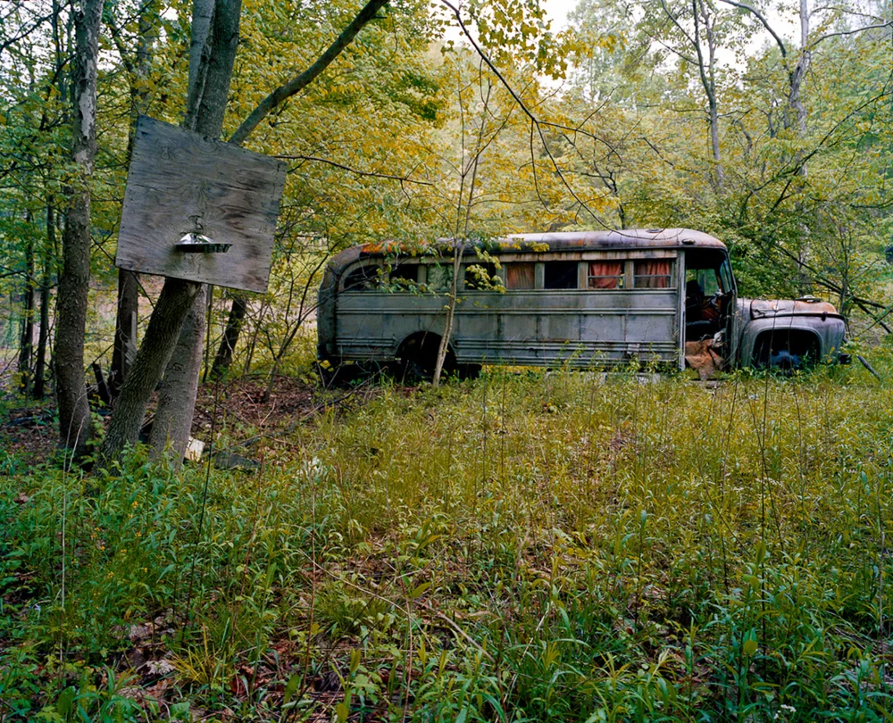  Abandoned campsite, rural Tennessee 2008 
