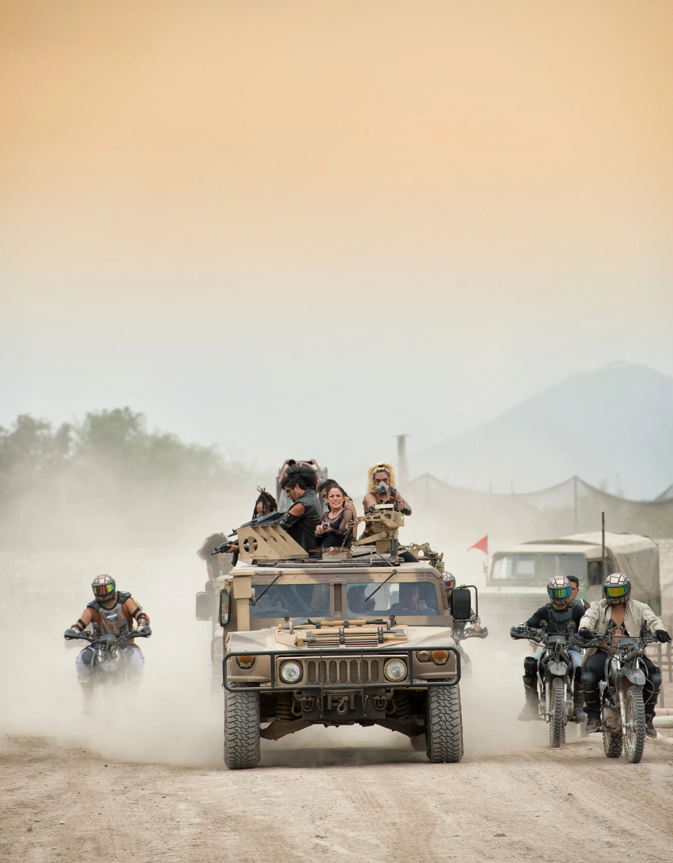 Alexis Hamilton (Yancy Butler) leads the resistance in hunting down Frankenstein in Death Race 2050.