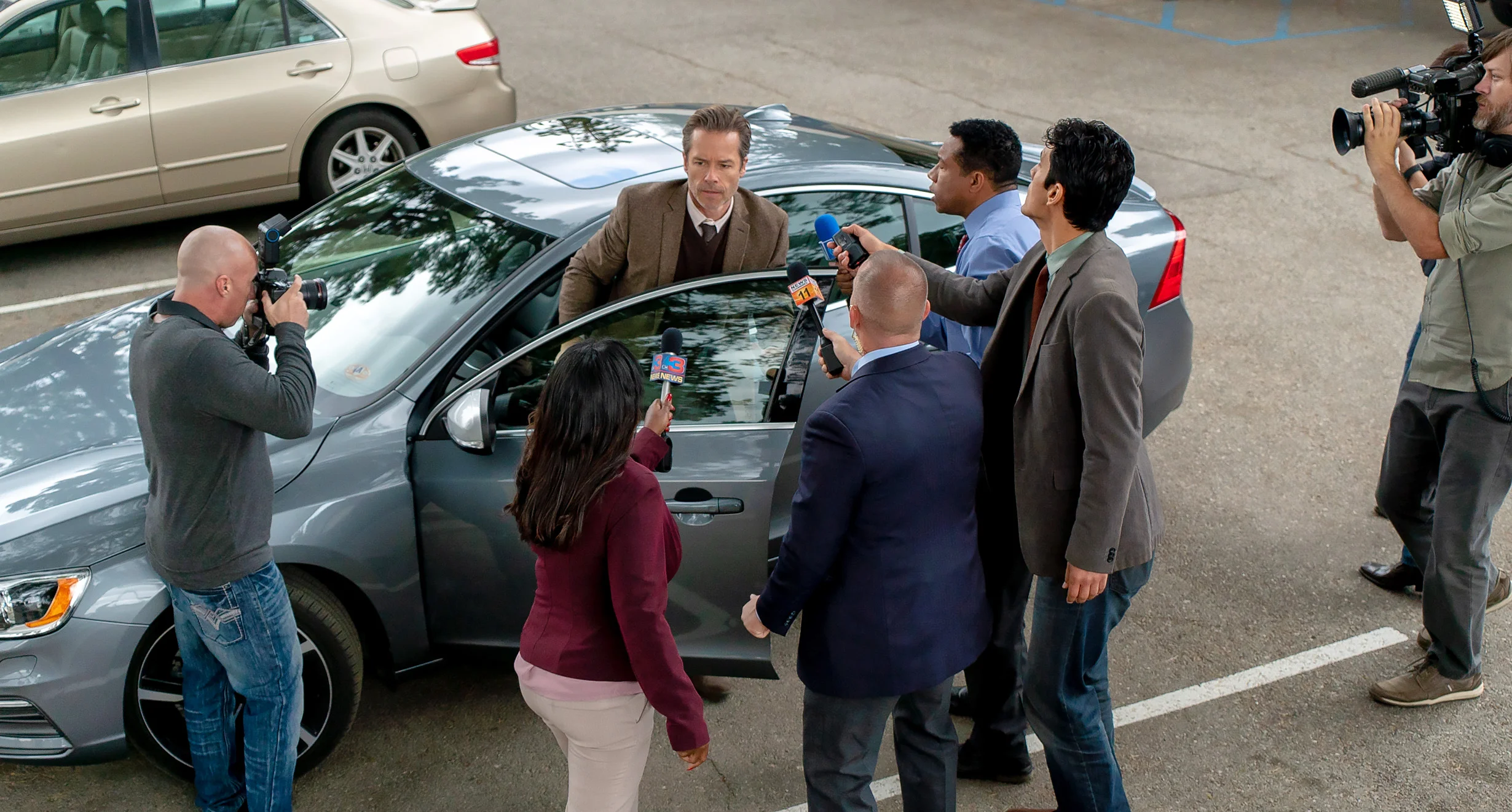 Guy Pearce in Spinning Man