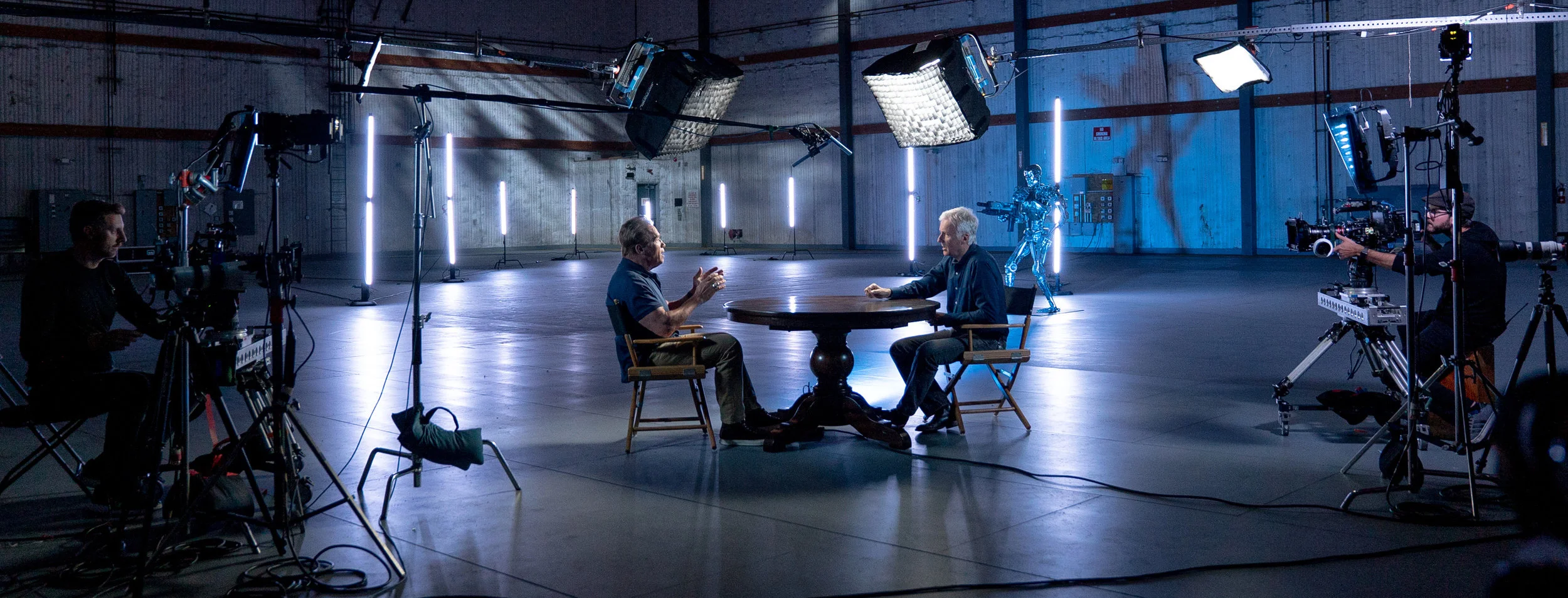 Arnold Schwarzenegger for The James Cameron's Story of Science Fiction