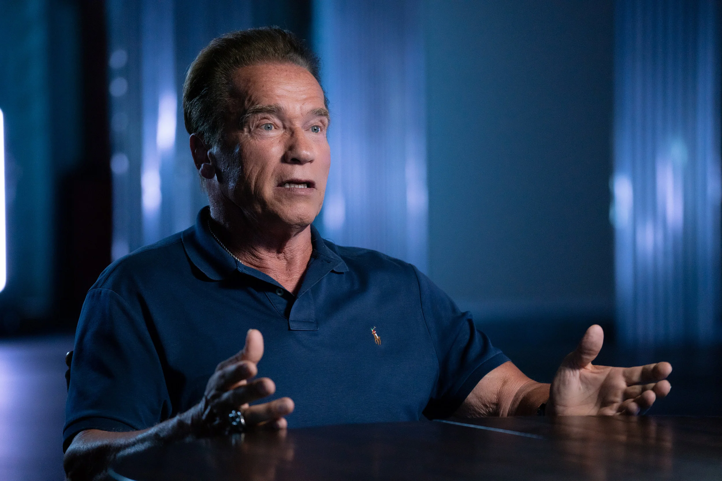 Arnold Schwarzenegger for The James Cameron's Story of Science Fiction