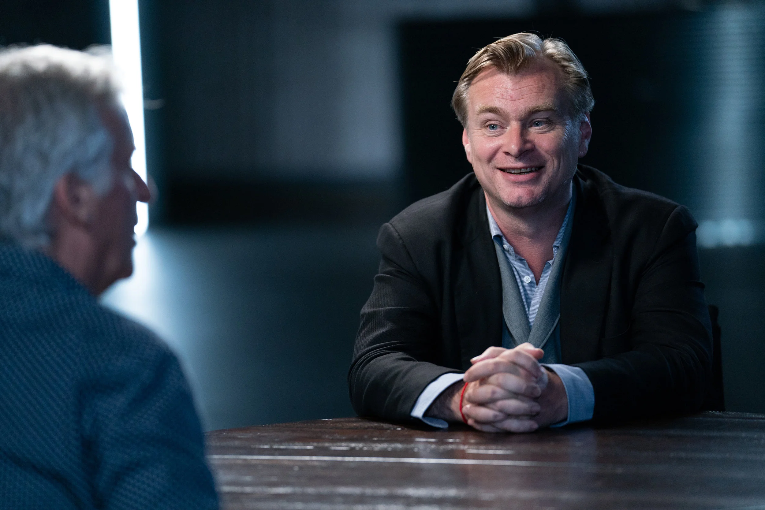 Christopher Nolan with James Cameron for James Cameron's Story of Science Fiction