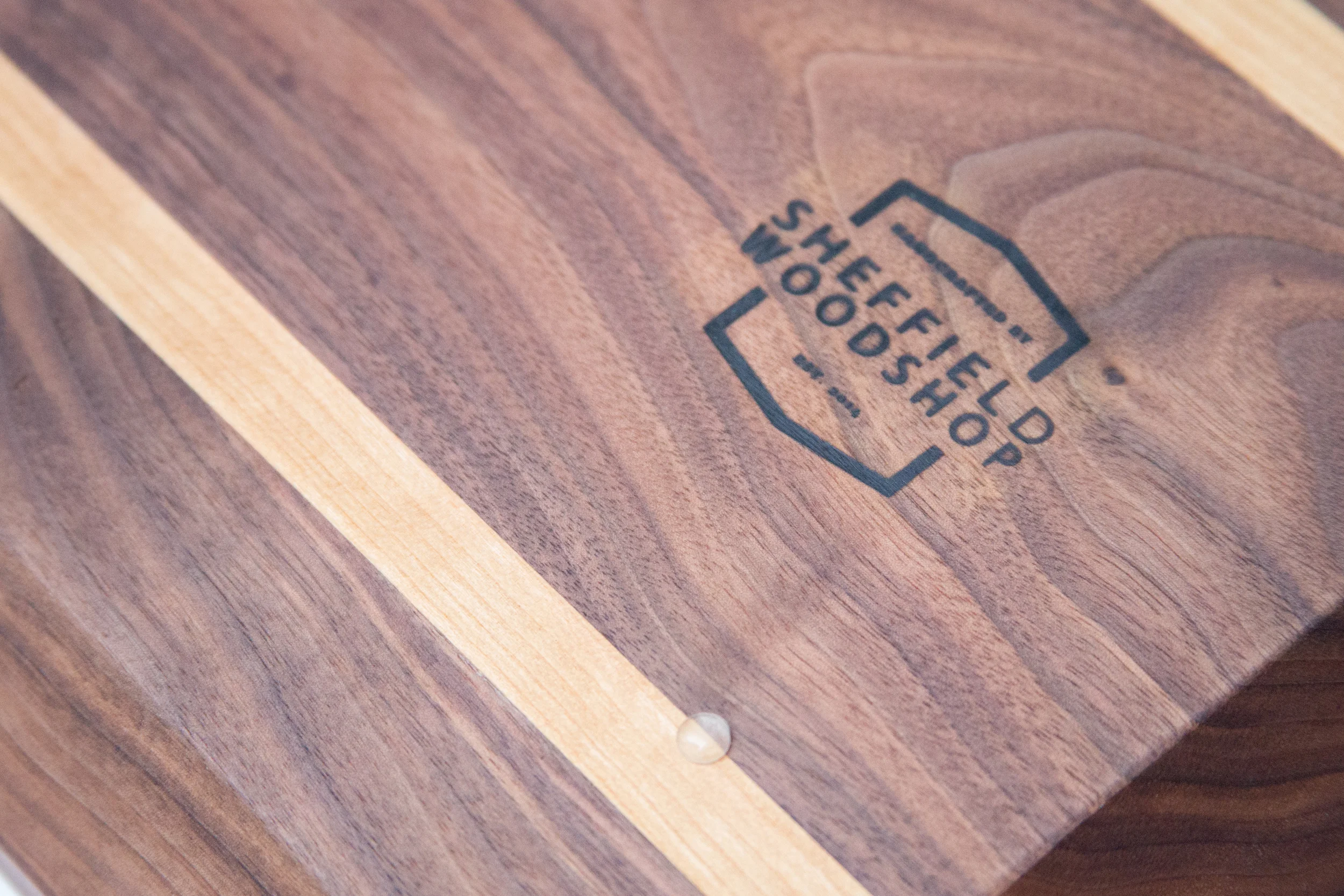 Thick Walnut & Cherry Cutting Board