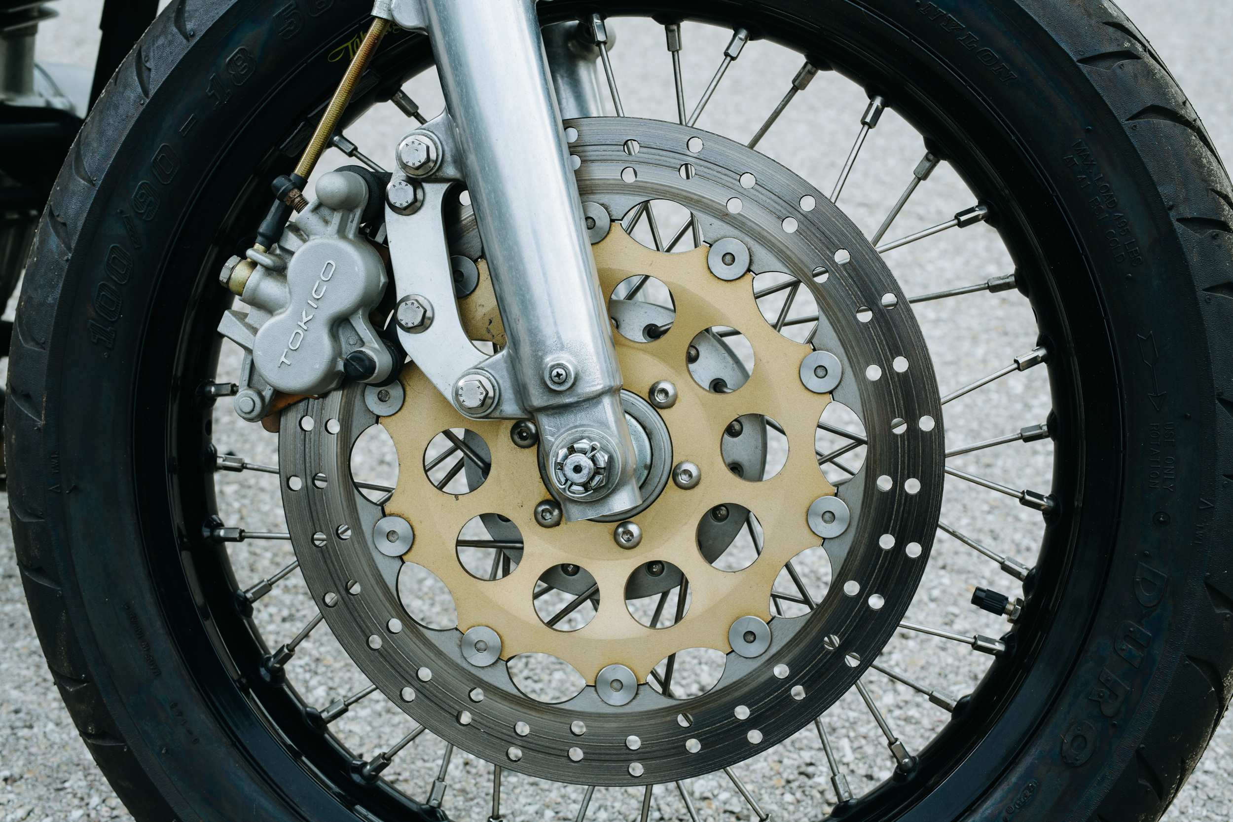 SV650 caliper & Brembo rotor