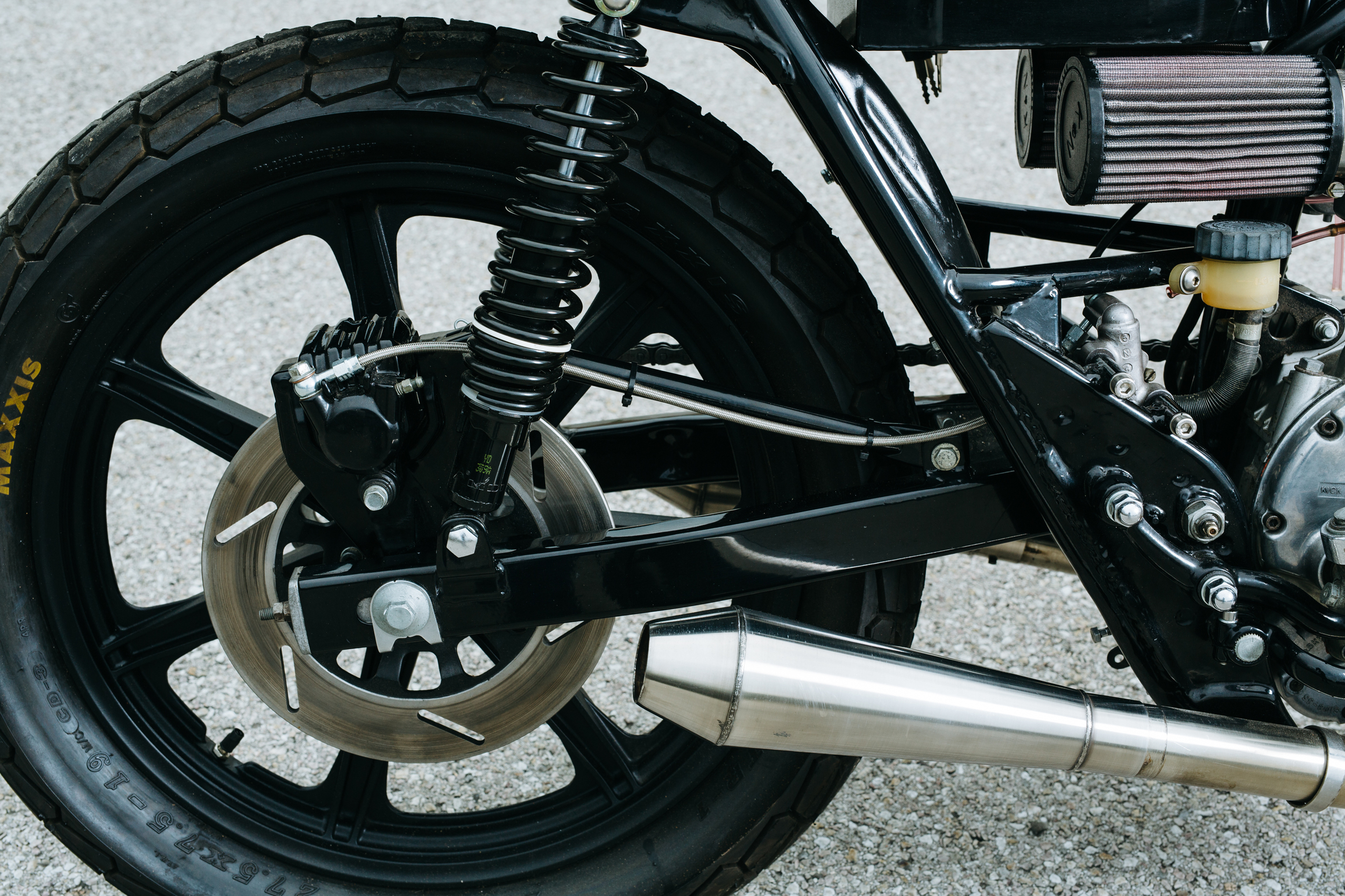 Yamaha radian swingarm