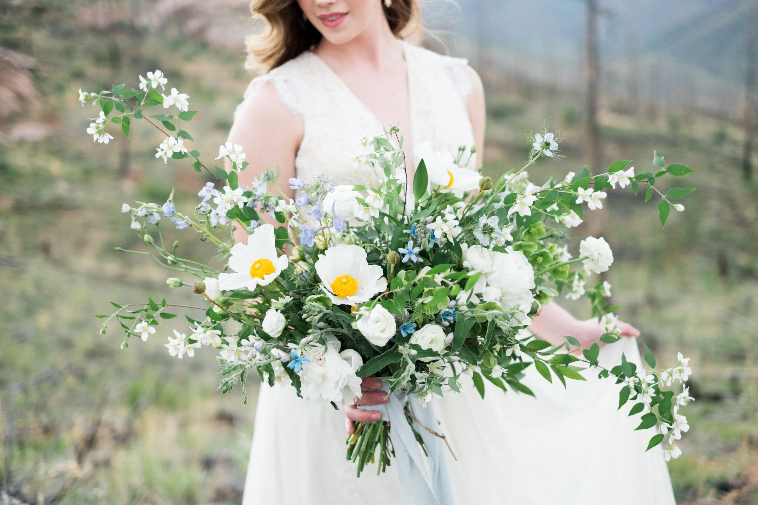 Simplistic Bridal Session featured on Rocky Mountain Bride