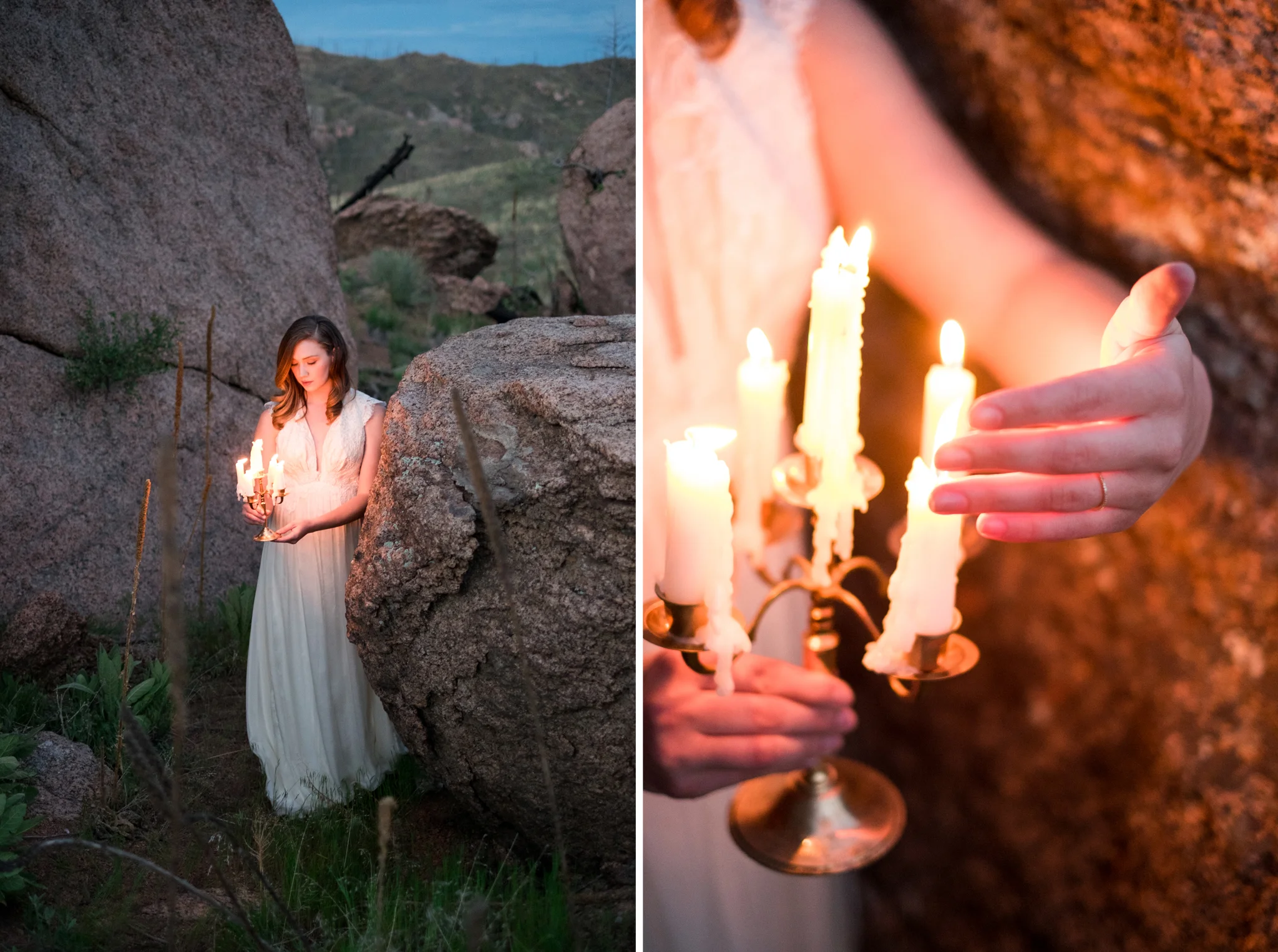 Simplistic Bridal Session featured on Rocky Mountain Bride