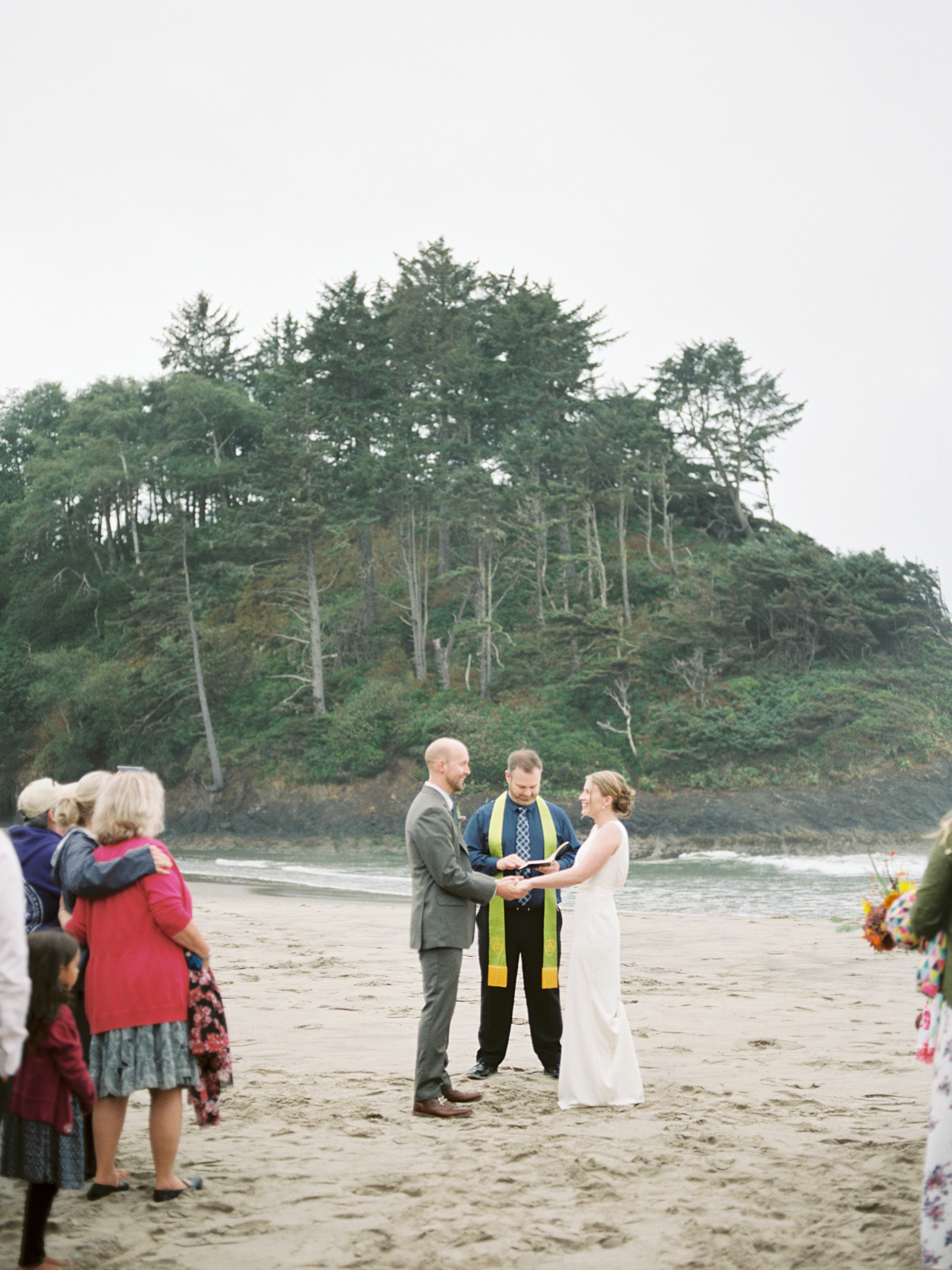 Neskowin Oregon Wedding at Proposal Rock