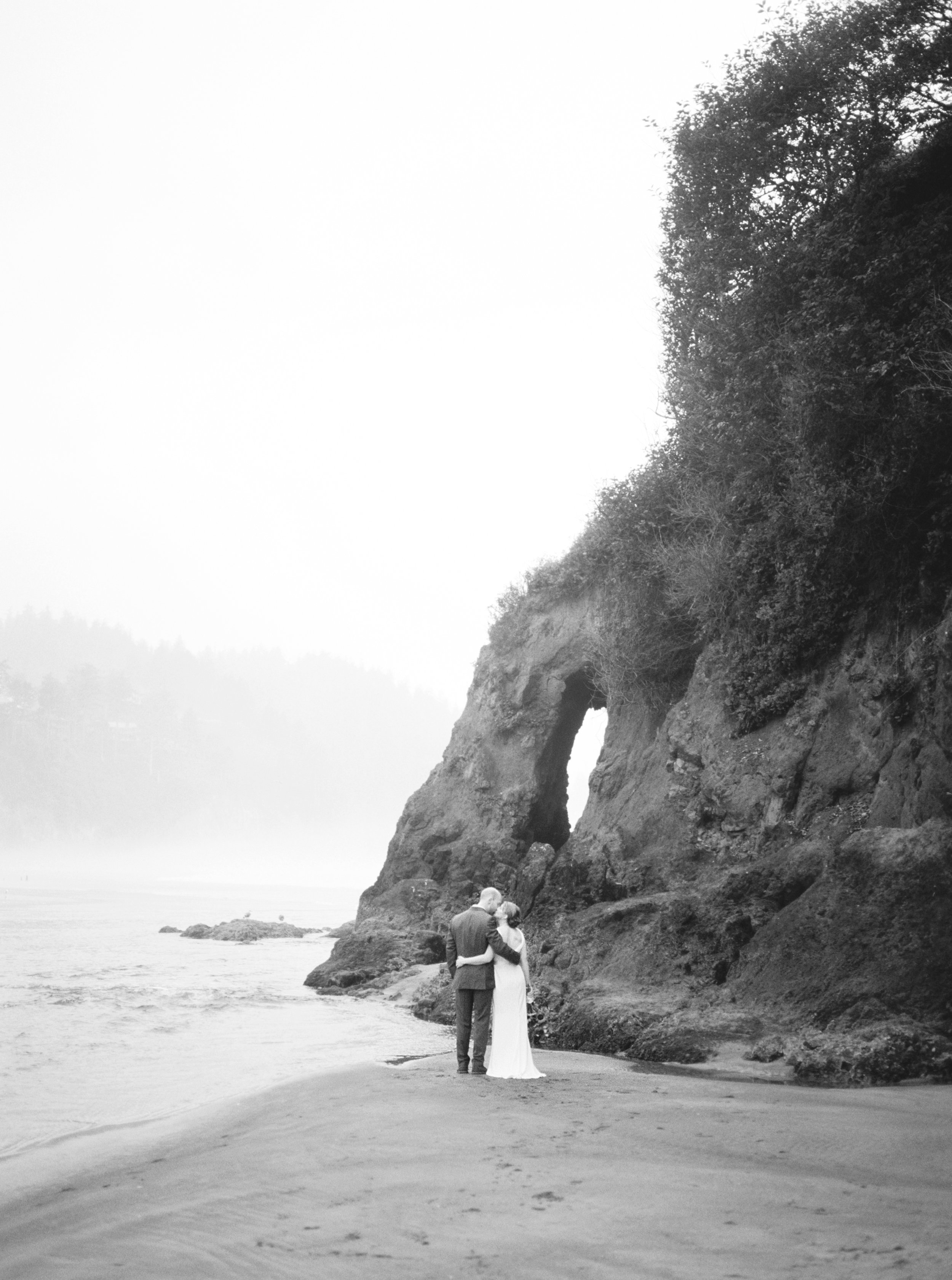 Neskowin Oregon Wedding at Proposal Rock