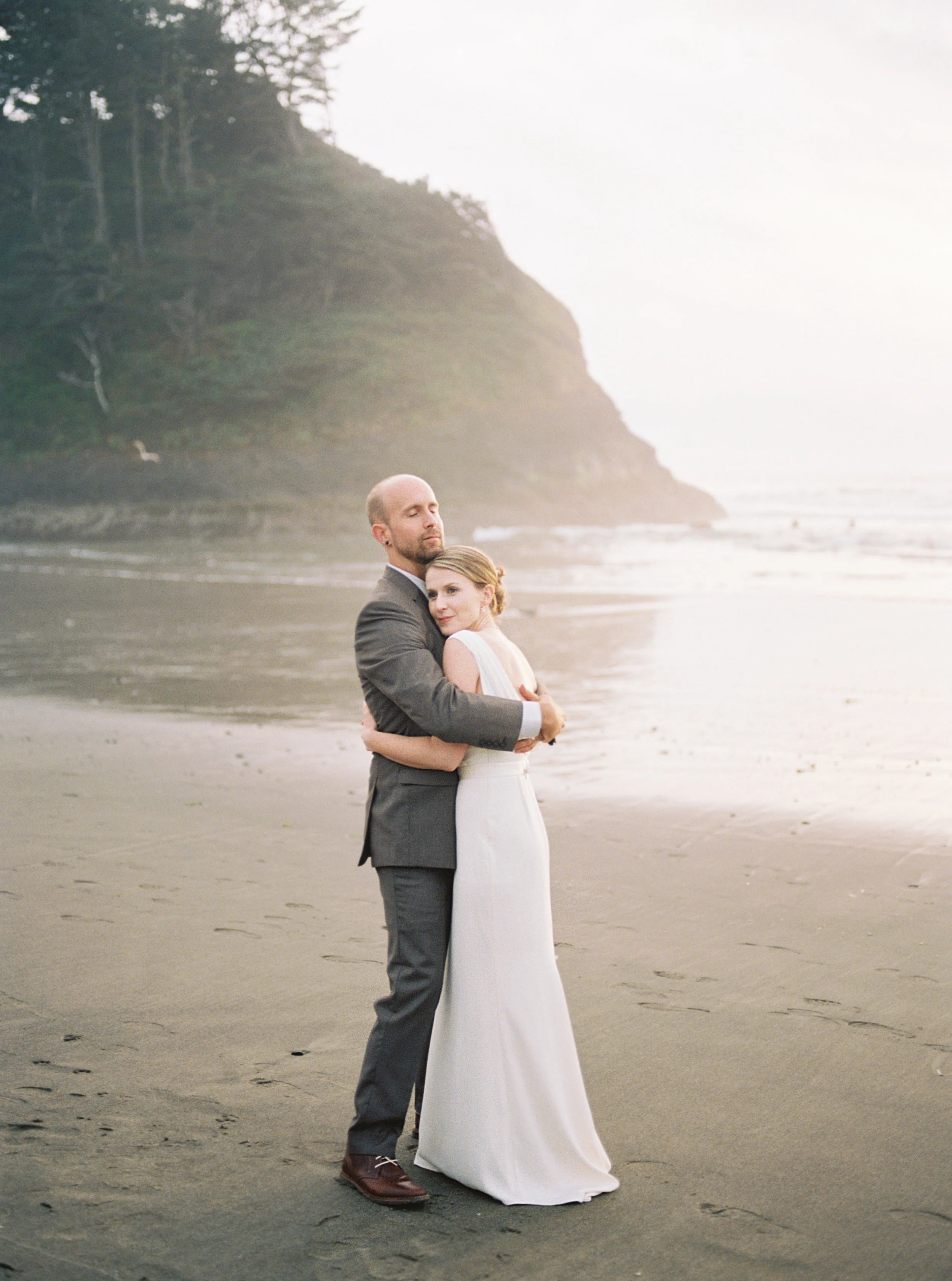 Neskowin Oregon Wedding at Proposal Rock