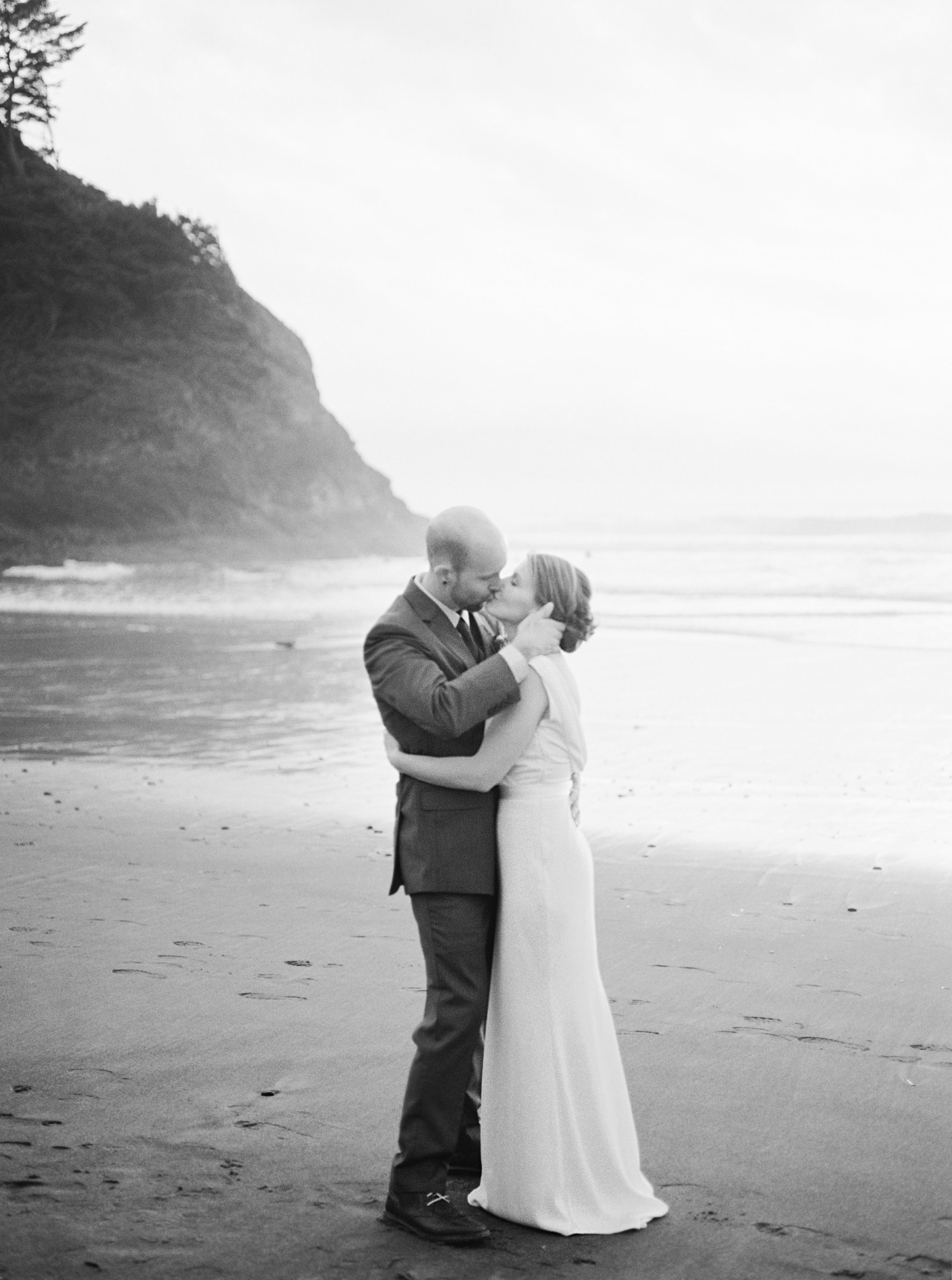 Neskowin Oregon Wedding at Proposal Rock