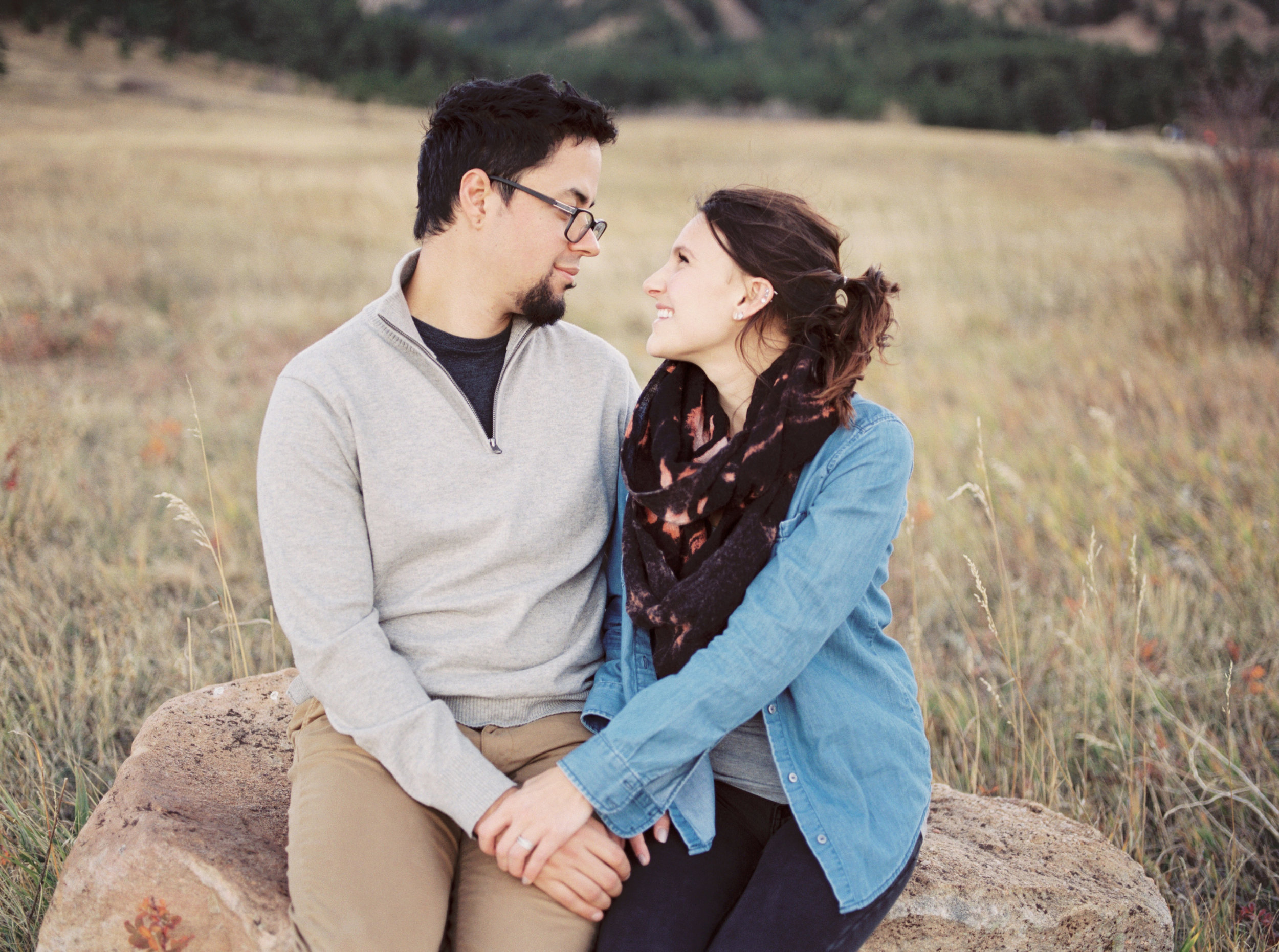 Chautauqua Boulder Engagement Session