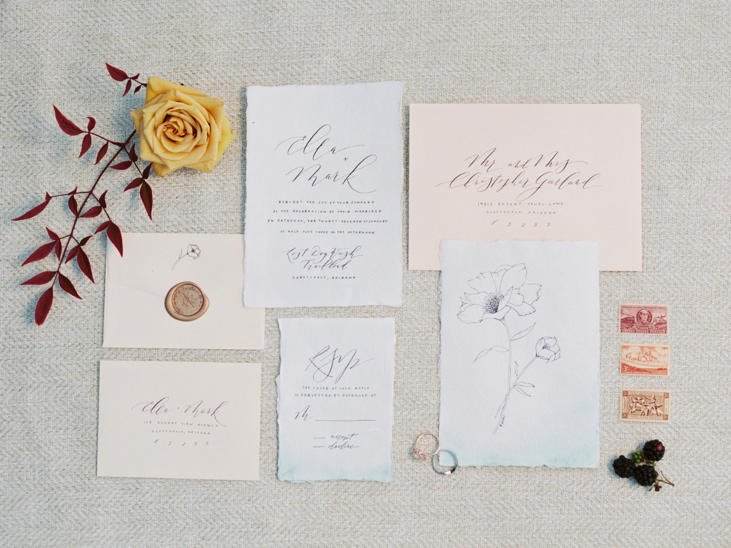 Warm Scottsdale Arizona Wedding Inspiration