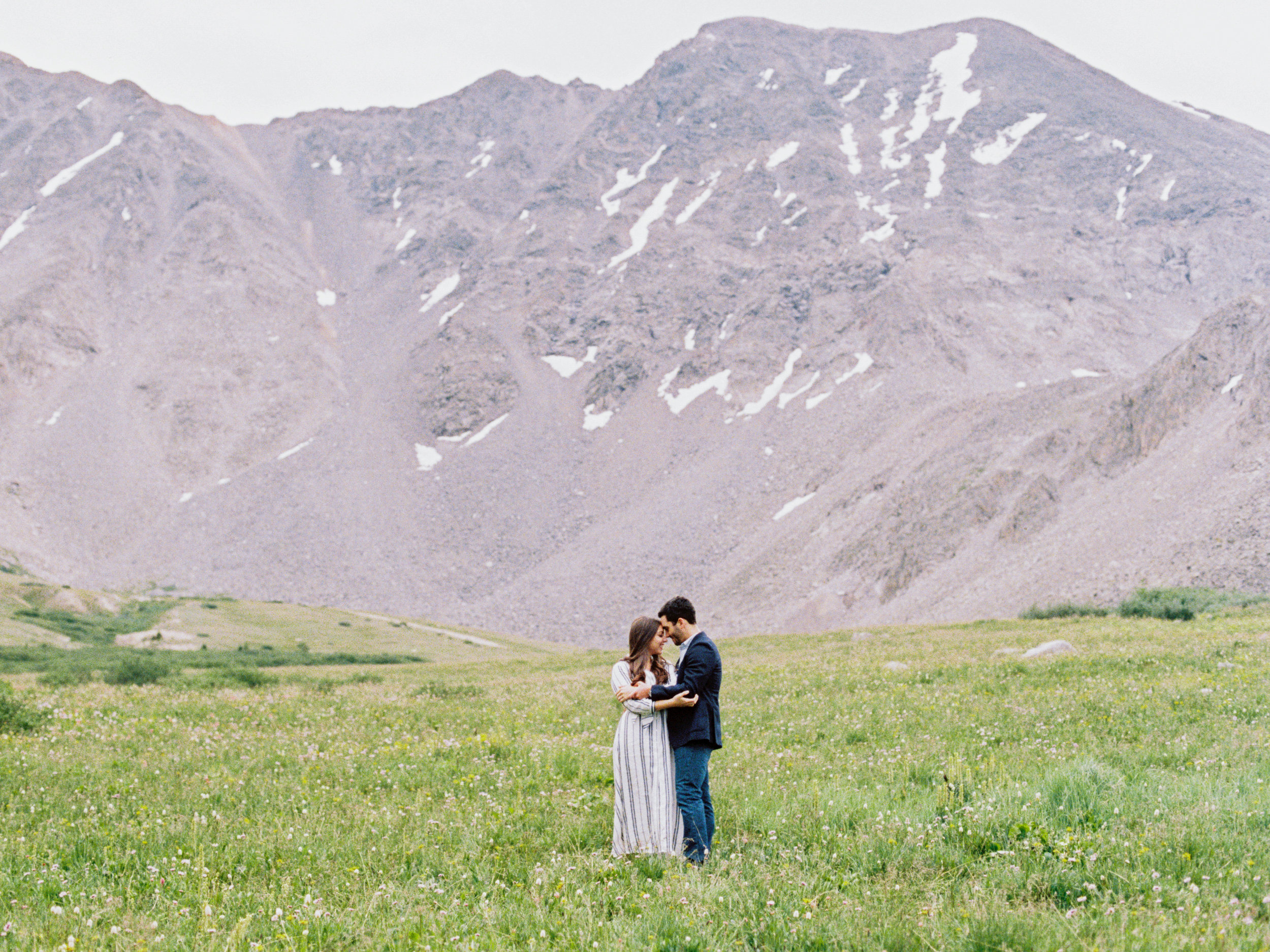 Vail Mountain Engagement Session by Tara Bielecki Photography
