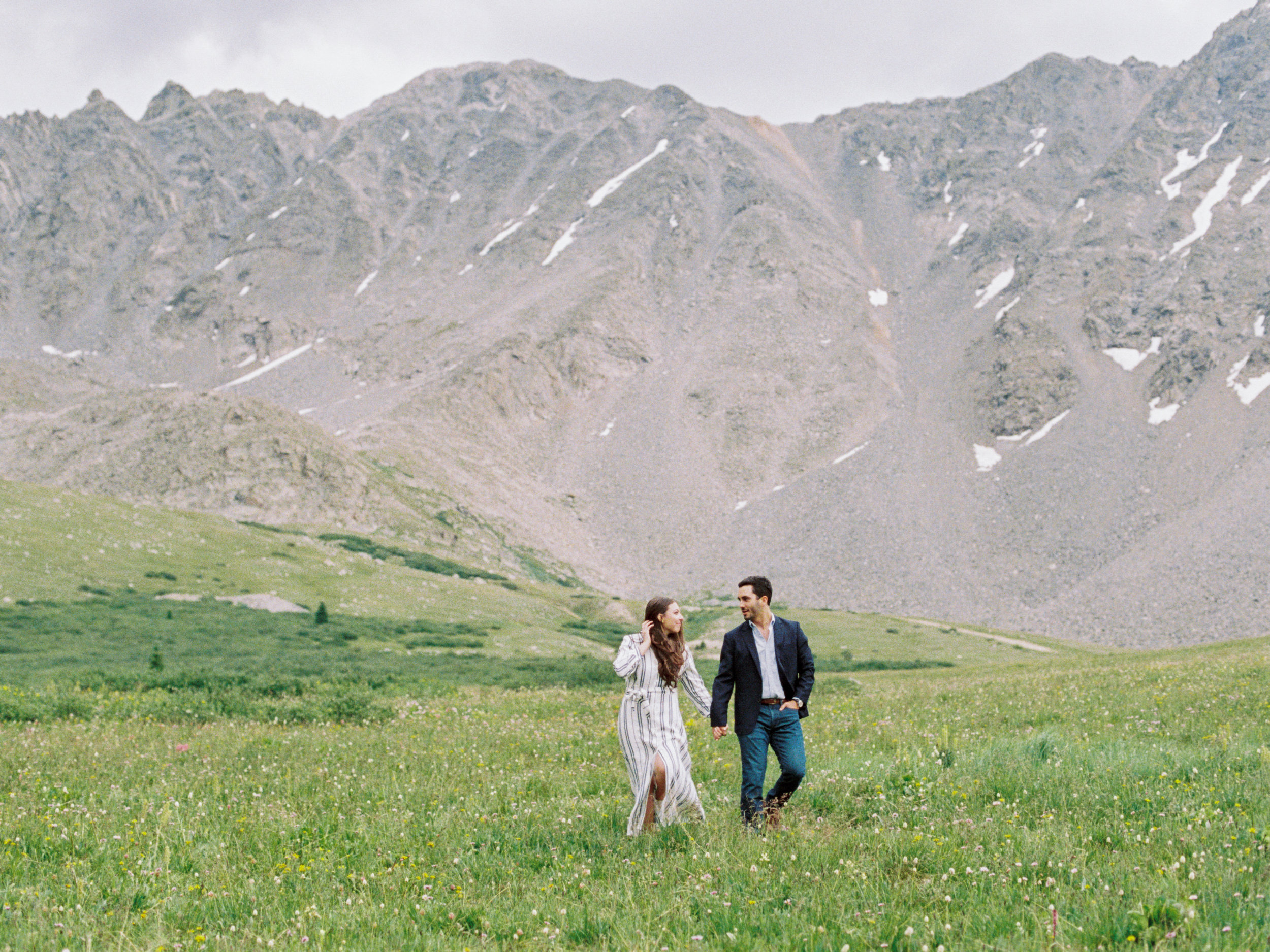 Vail Mountain Engagement Session by Tara Bielecki Photography